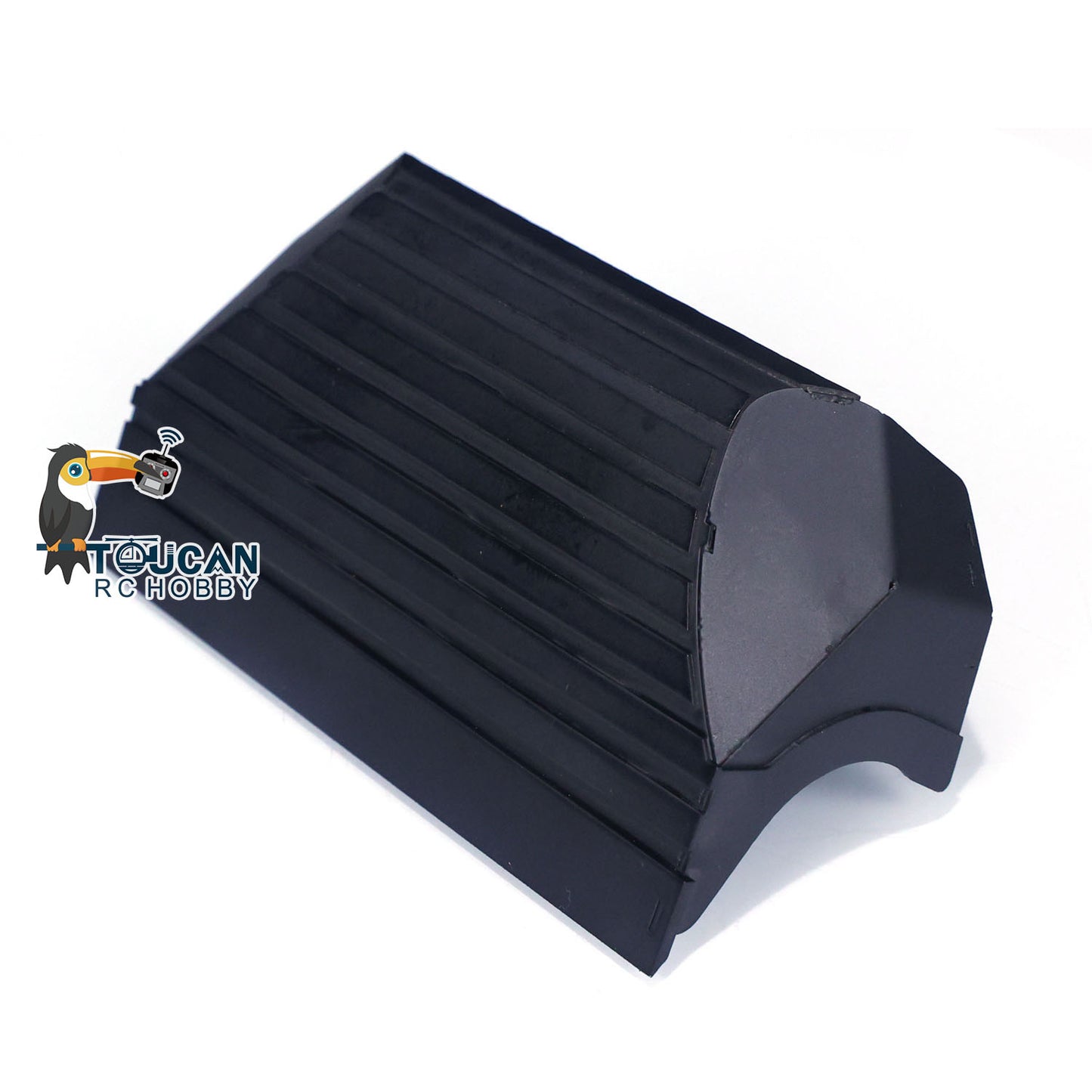 Super Frog Metal GPS Bucket Tracks Rubber Pads for 1/14 RC Hydraulic Excavator ZX135US Digger Upgraded Parts for Construction Vehicle Enthusiast