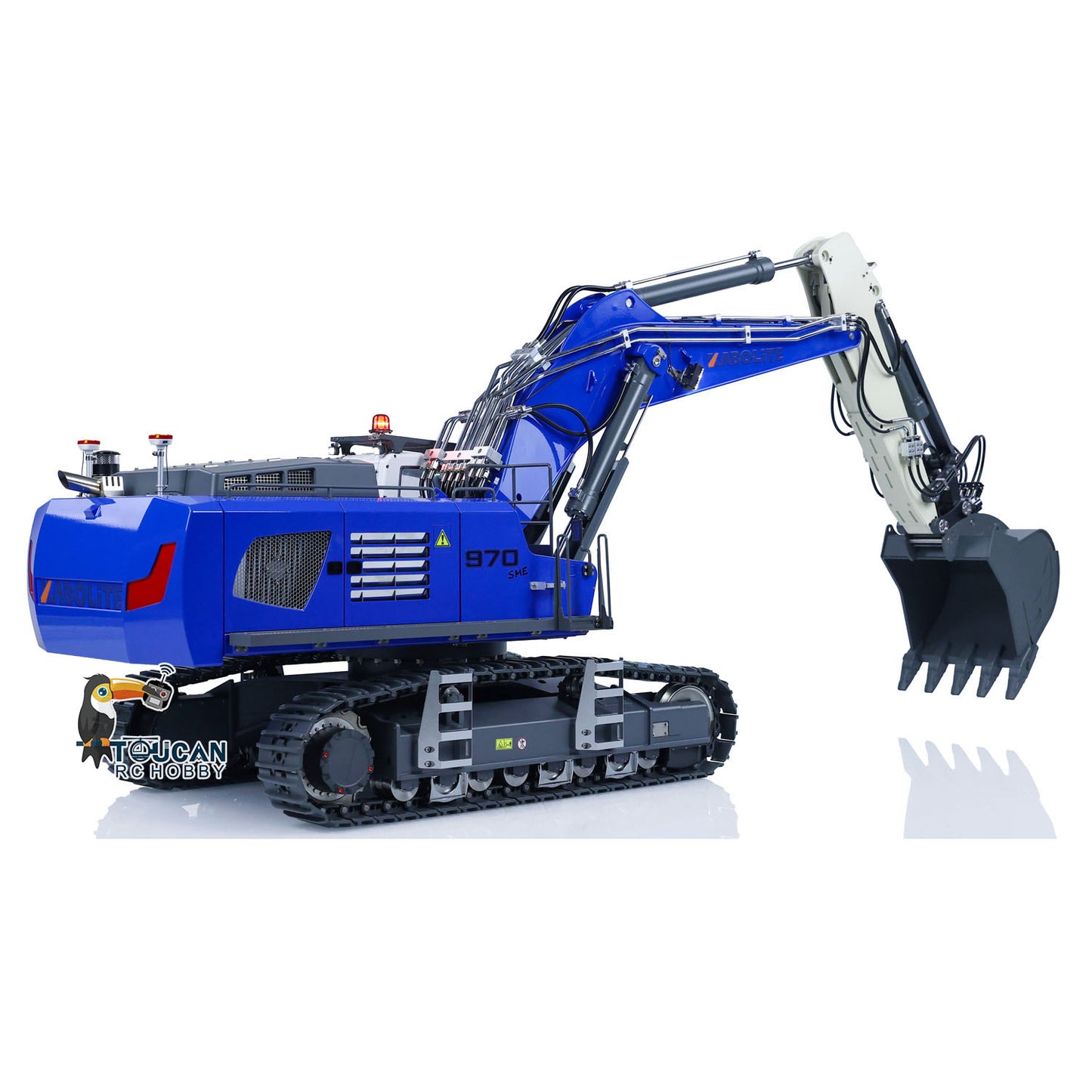 Kabolite K970 100S Pro 1/14 Hydraulic RC Excavator Metal Remote Control Construction Vehicle Painted Assembled Simulation Model