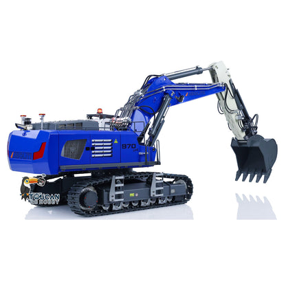 Kabolite K970 100S Pro 1/14 Hydraulic RC Excavator Metal Remote Control Construction Vehicle Painted Assembled Simulation Model