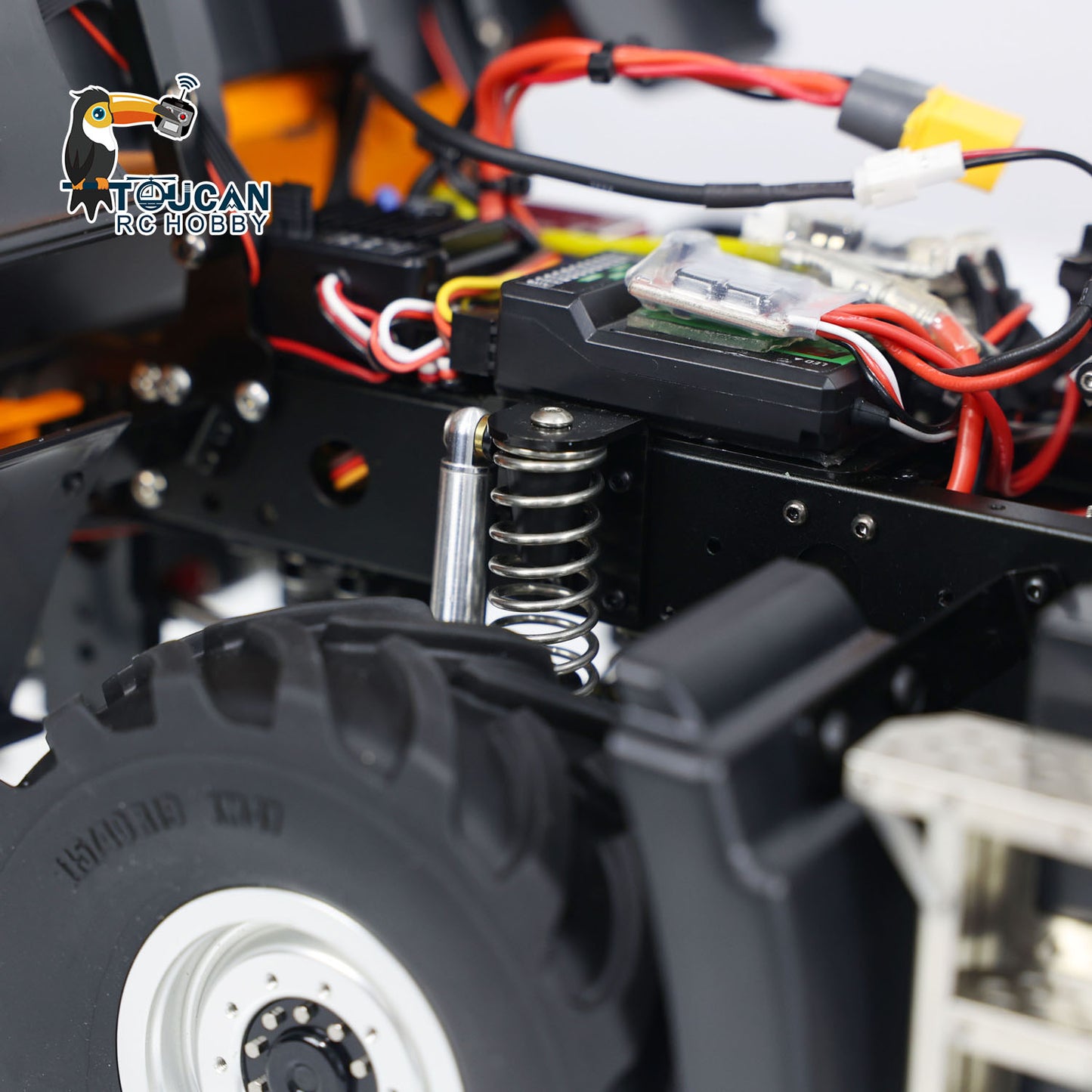 4WD 1:10 U423 4X4 RC Off-road Vehicles Radio Control Rock Crawler Climbing Cars Hobby Model Assembled and Painted PNP FlySky ST8
