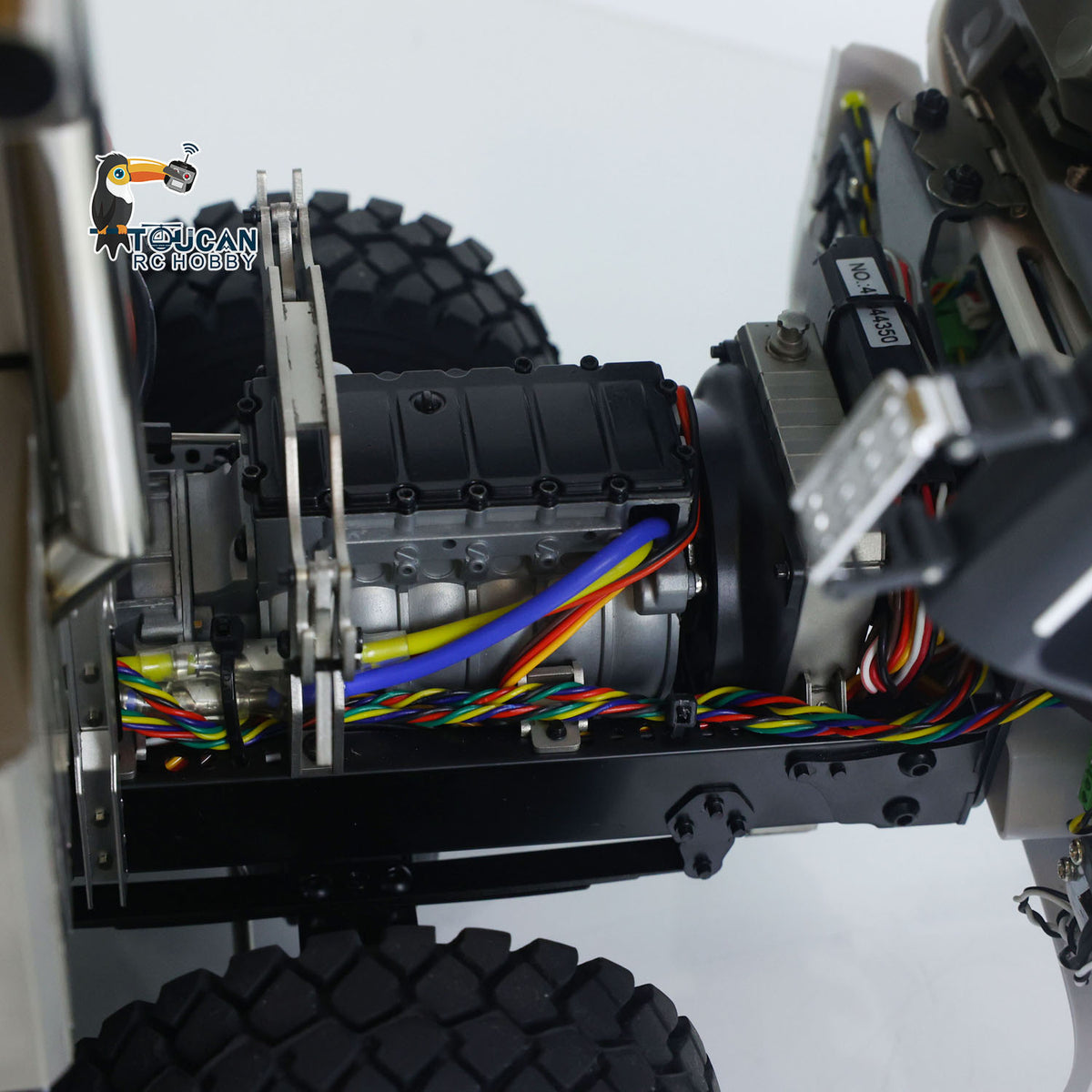TOUCAN RC HOBBY JDModel 219 1/14 Metal Radio Controlled Hydraulic Dumper Truck 10X10 RC Tipper 3Speed Axles Transfer Case Differential Locks