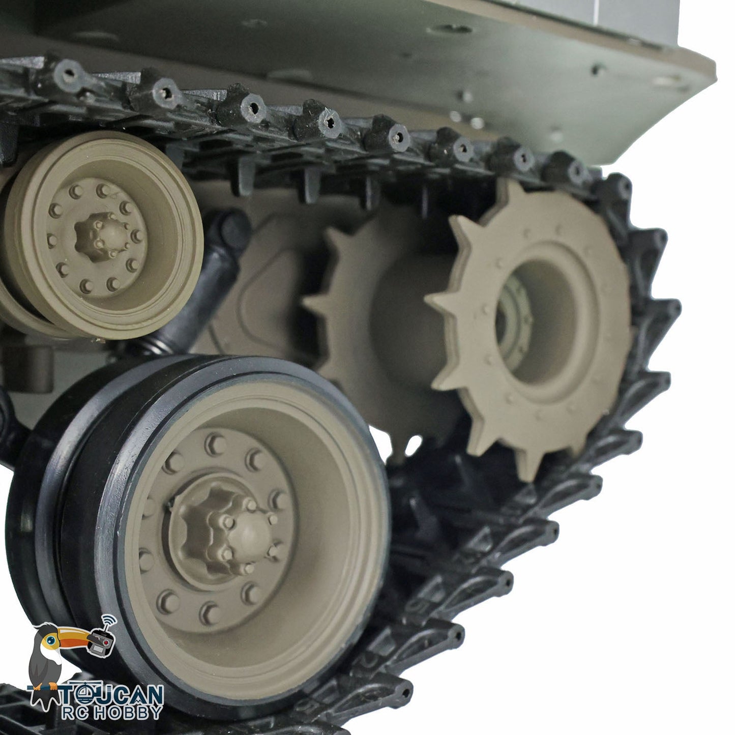 TOUCAN RC HOBBY Henglong 1/16 TK7.0 Plastic 3838 USA M26 Pershing 3839 Walker Bulldog M41A3 RTR RC Tank Armored Vehicle Model IR BB 360 Degrees Turret Smoke