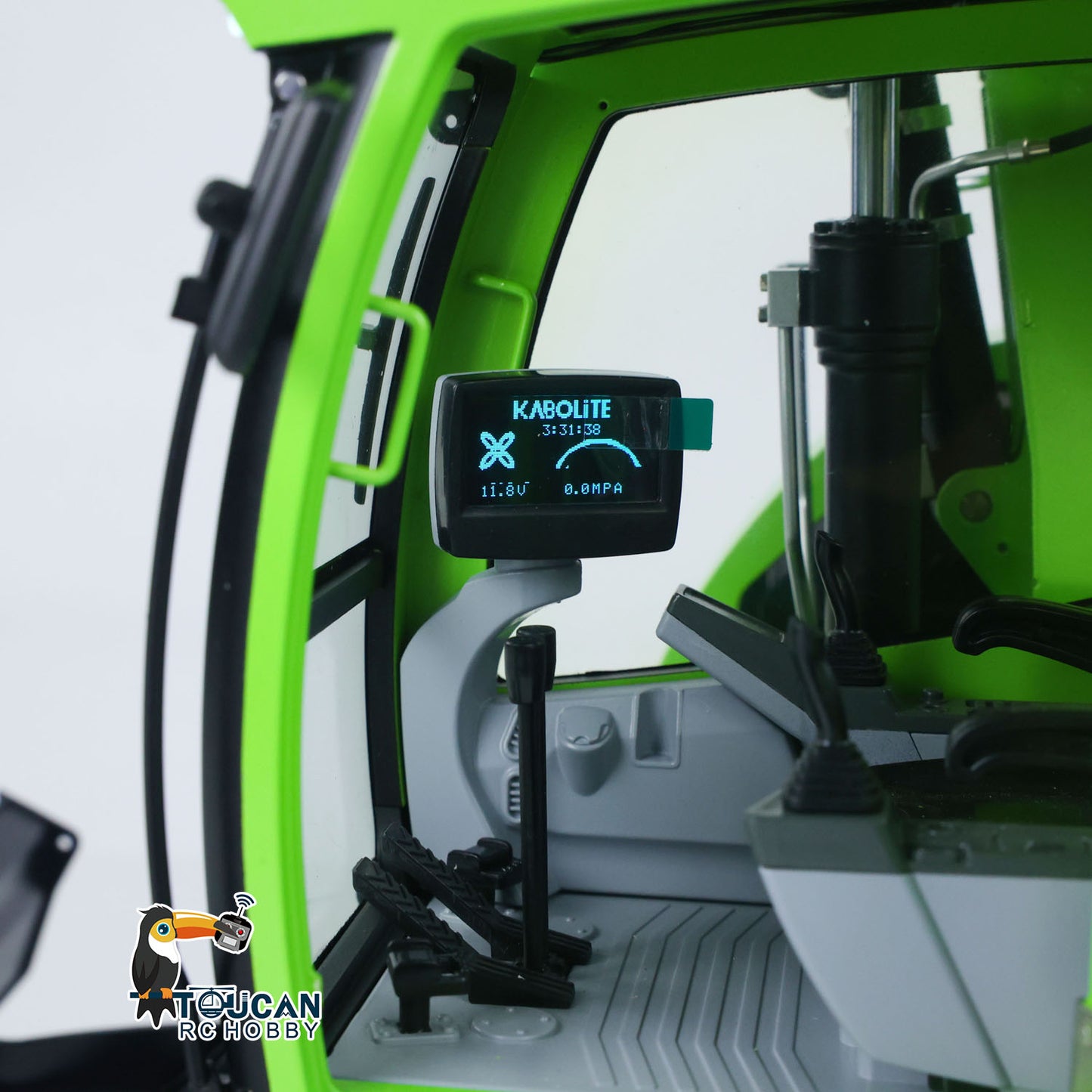 Upgraded 1/14 RC Hydraulic Excavator LR 914 5ways Valve Electric Digger Model RTR Construction Vehicle Frsky X14 Radio Battery