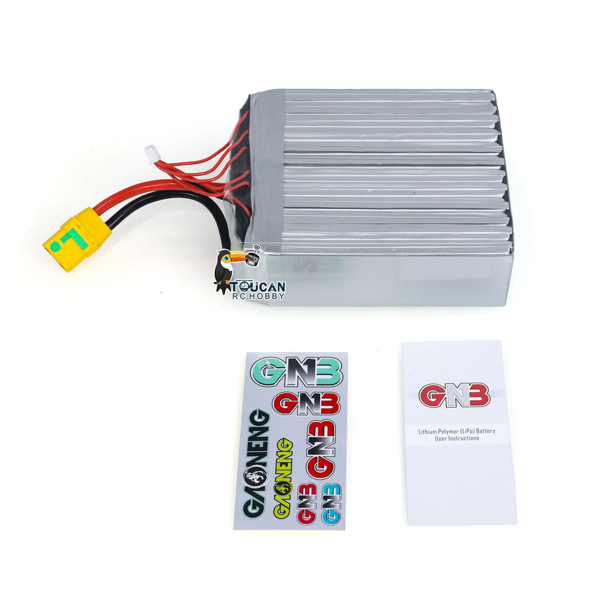 TOUCAN RC HOBBY 22.8V 6S 14500mAh Lipo Battery for 1/14 RC Hydraulic Loader Excavator Truck Car Model