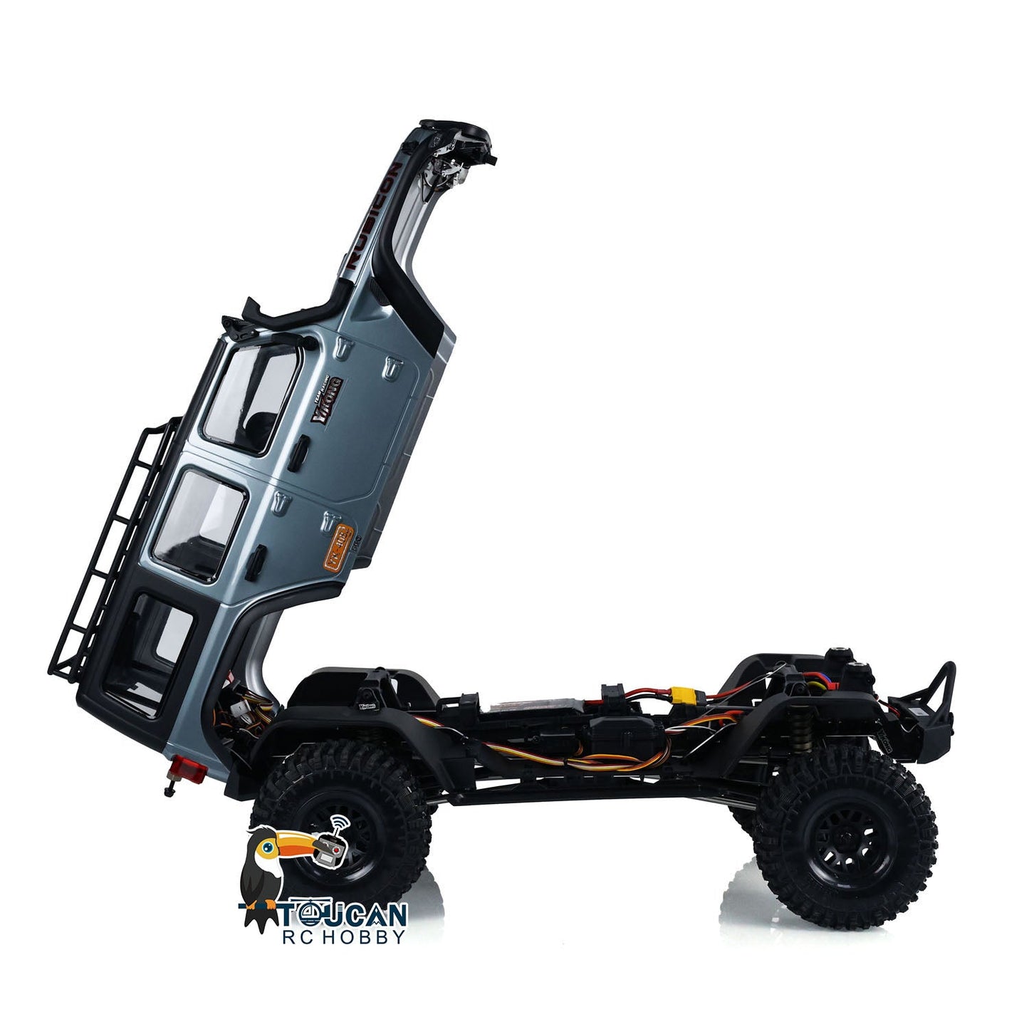 YIKONG YK4082 V3 1:8 RC Crawler Car 4WD Remote Control Climbing Vehicles Hobby Model Painted Assembled Version ESC Motor Servo