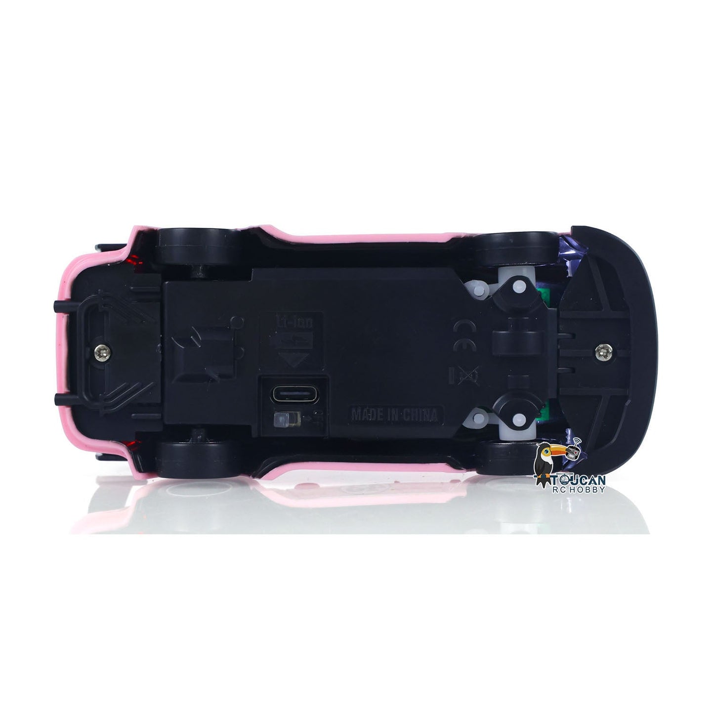 US Stock 1/43 2.4G Radio Control Drift Car Racing Vehicles High Speed 15KM/H 4WD Mini Car Model Battery Lights RTR Children Toys Gift