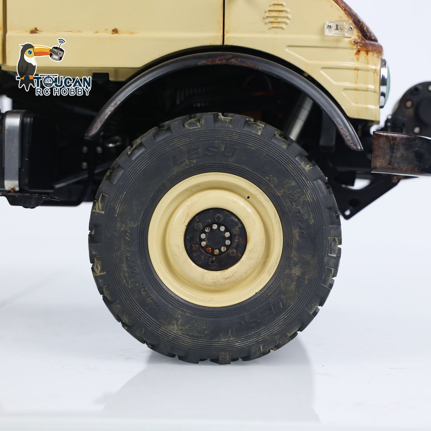 LESU 1/10 4x4 RC Off-Road Vehicles RTR UM406 Remote Controlled Crawler Painted Assembled Trucks Brushless Motor ESC