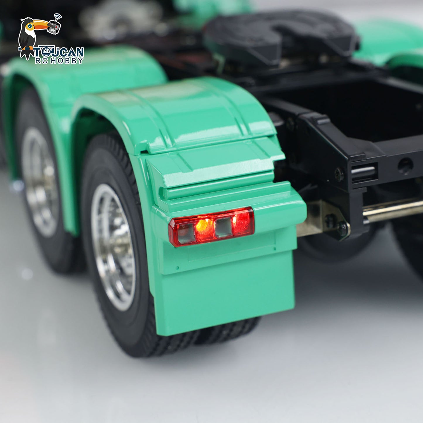 Customized TOUCAN 1/14 6x4 RC Tractor Truck Remote Control Car Model Painted Assembled Light Sound Upgraded Model ESC Servo Motor