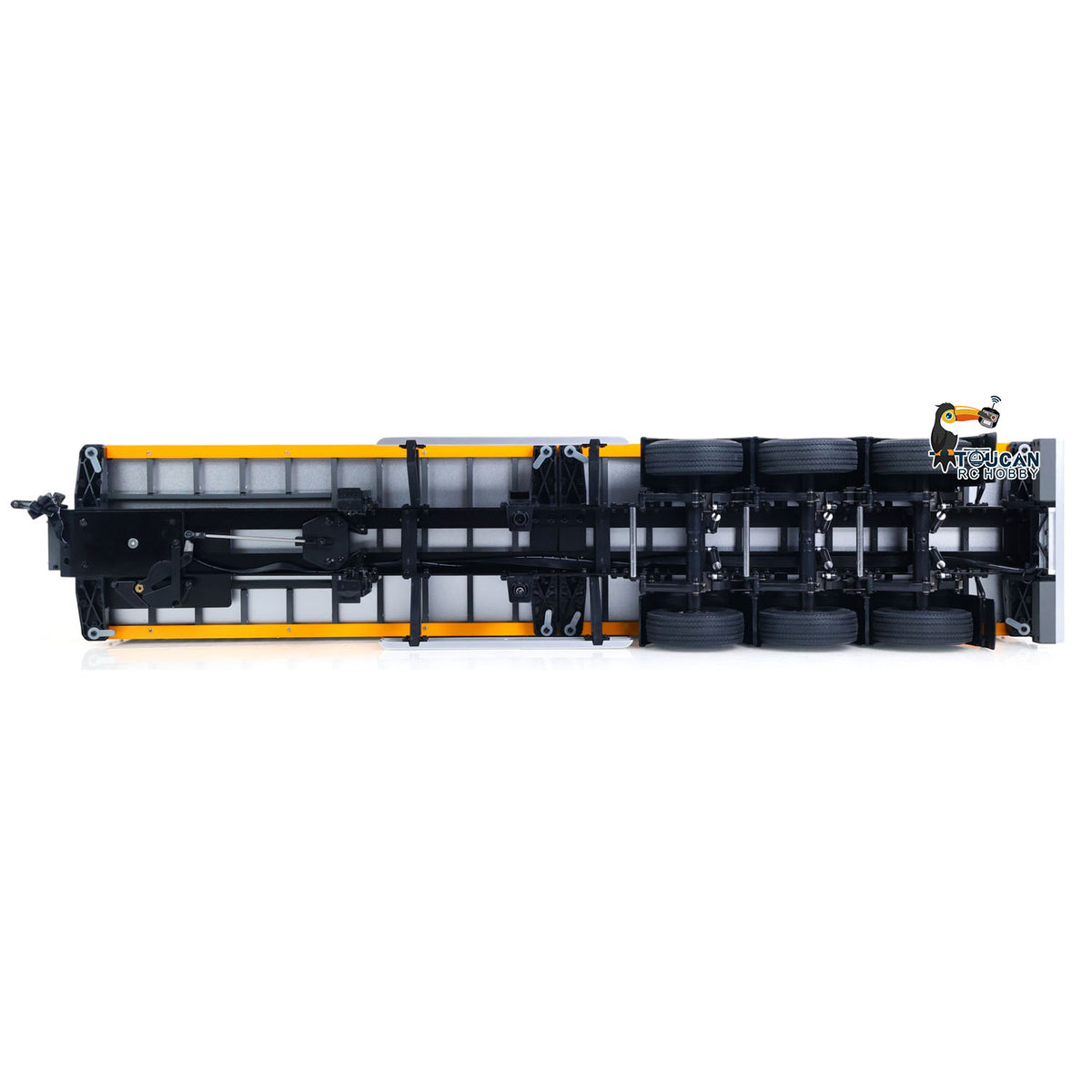 HHRC 1/14 RC Truck Trailer 140405 - Metal & Plastic 3 Axles 40ft Container