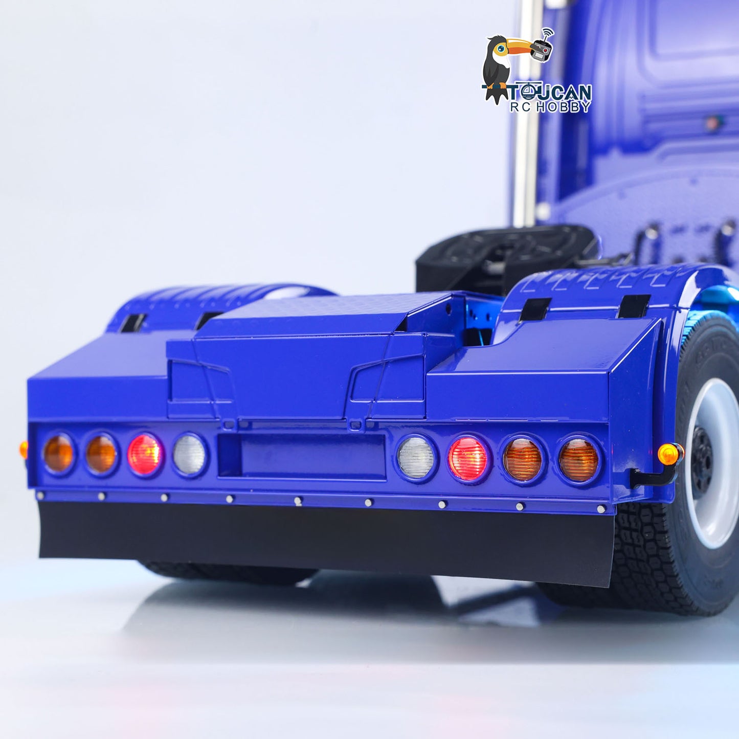 TOUCAN 770S 1/14 RC Tractor Truck 6X6 Metal Chassis Axle Locks RTR 3Speed Lorry Car Smoke Sound Light Unit Cabin Suspension ST8