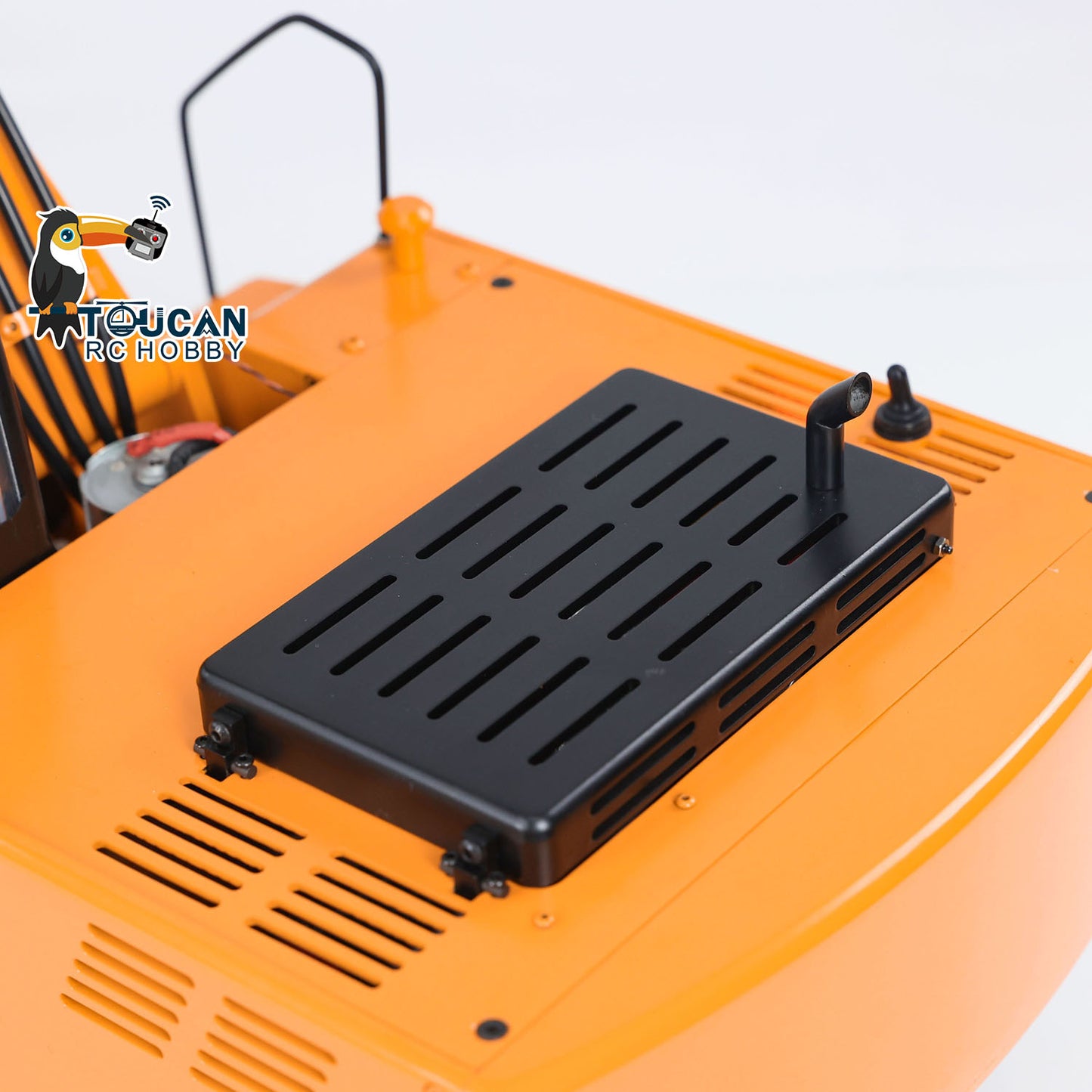 In Stock JDMODEL 1/12 Hydraulic Excavator 4200XL Assembled Tripper Bucket RC Hobby Grade Truck Pump Tube Tracks Radio W/O Battery Sound