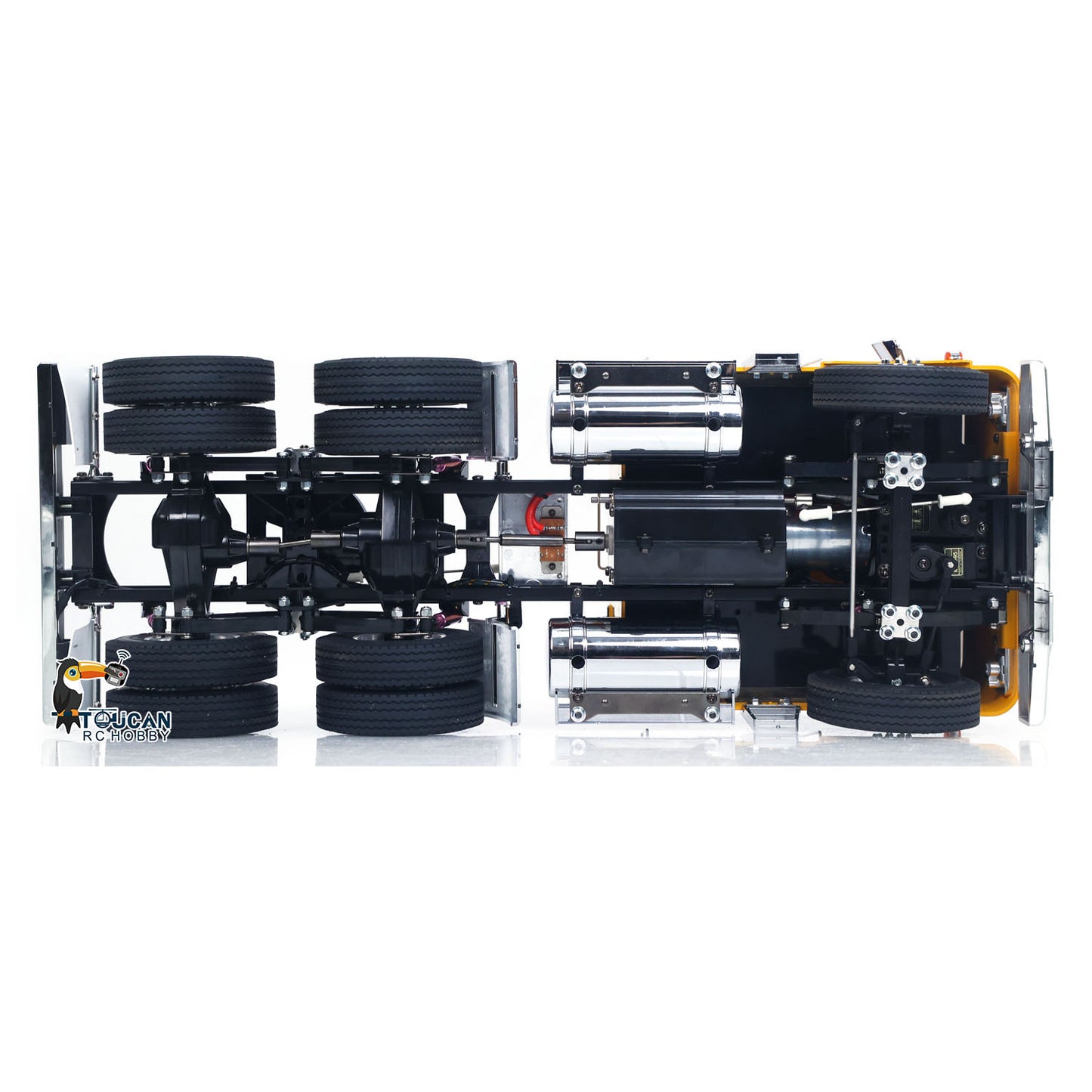 Pre-order TOUCAN 1/14 Remote Control DIY Tractor Truck 6*4 TAMIYA Chassis 56304 3Speed Transmission Light Sound System RTR Flysky Radio