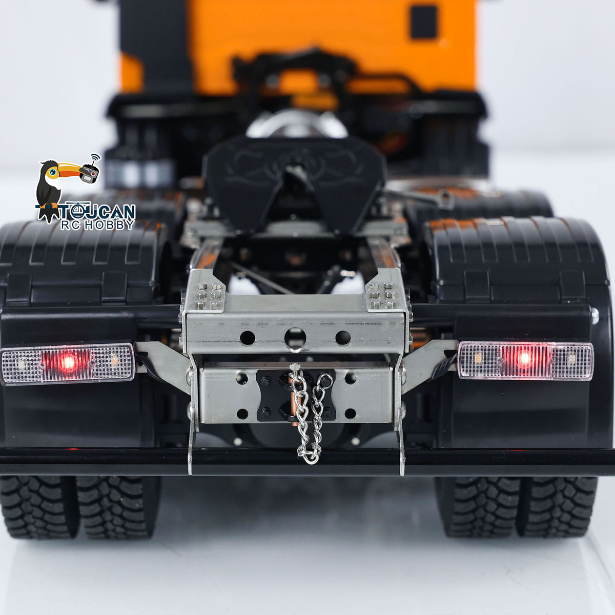 TOUCAN RC HOBBY MODO 1/14 6x6 RC Tractor Truck 2 Speed Transmission Radio Control Car Sounds Lights