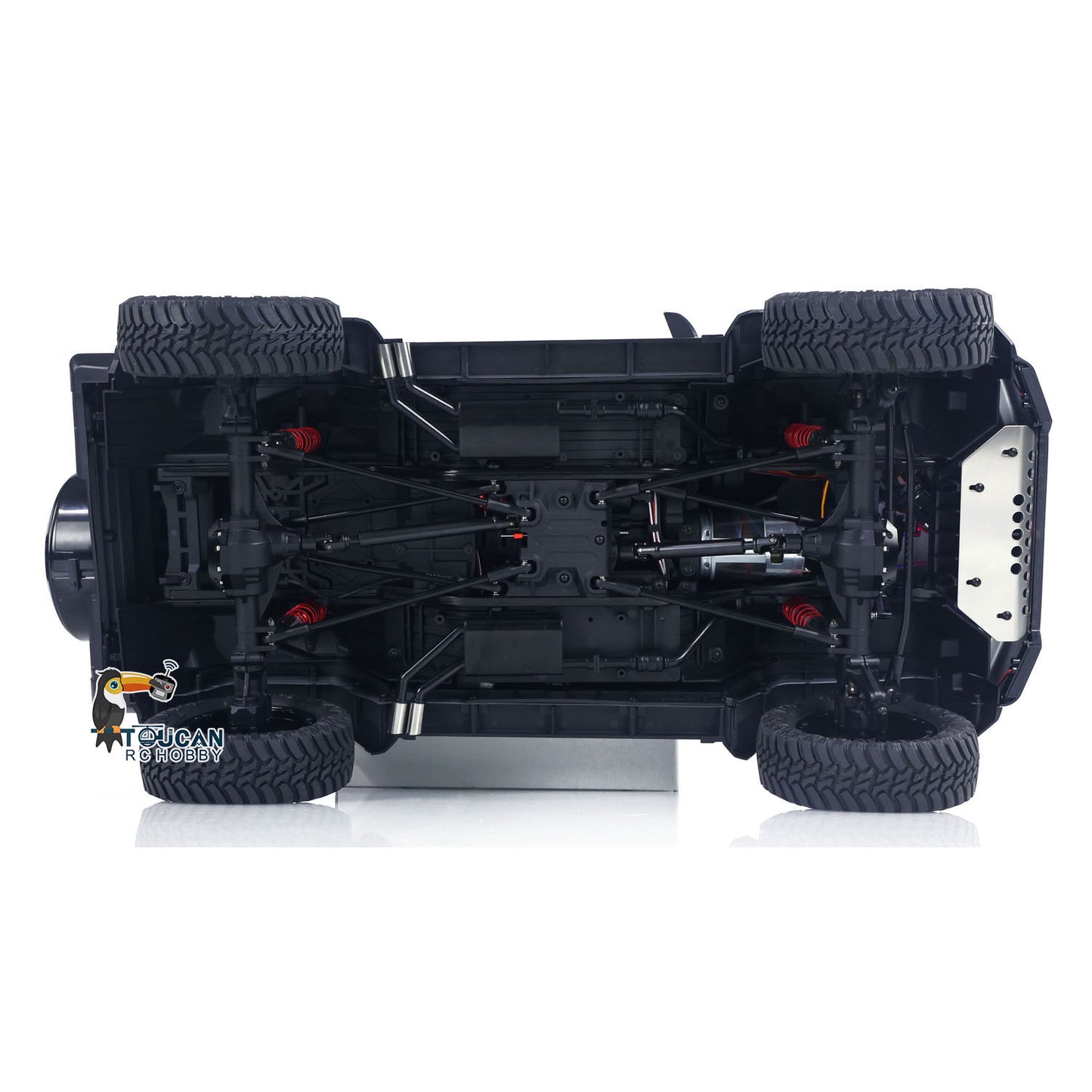 US Stock TRACTION HOBBY 1/8 RC Off Road Vehicle KM5 AWD RWD FWD Remote Control Crawler Lights 80A Brushed ESC Metal Gears Drive Shafts