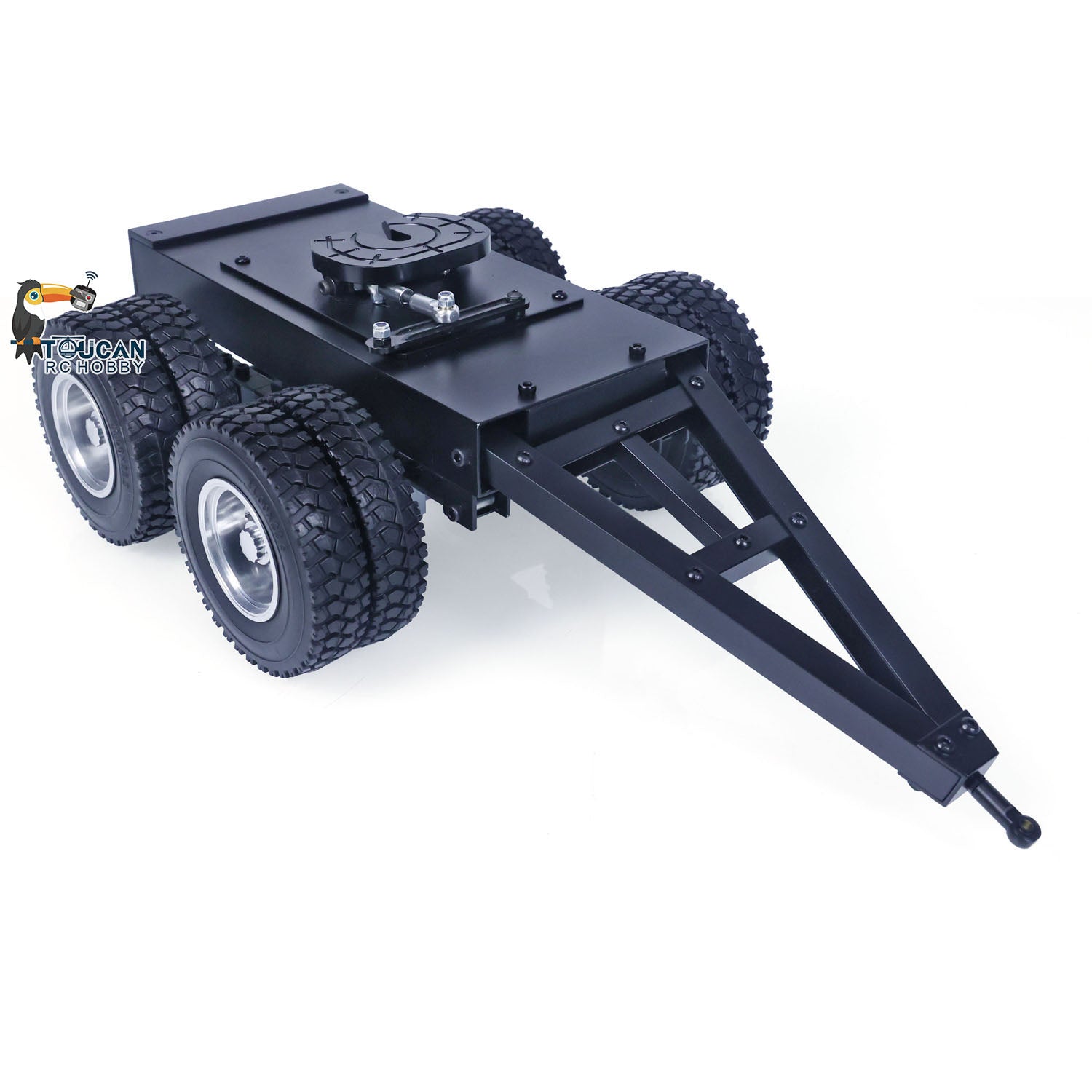 LESU Cinquième roue mobile en métal pour 1/14 RC Tamiyaya LESU Cinquième roue mobile en métal pour 1/14 RC Tamiyaya
