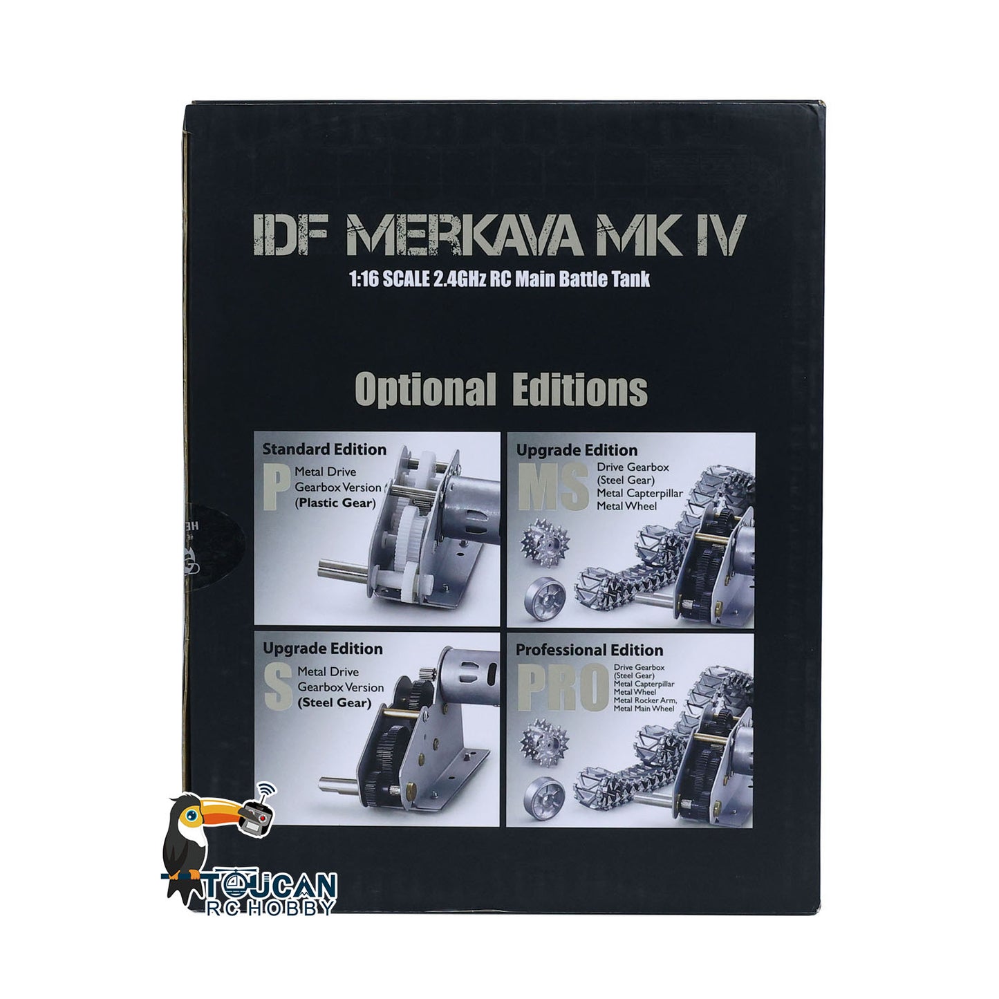 Heng Long 1/16 Military RC Tank Radio Controlled Panzer IDF Merkava MK IV 3958 Turret 360 Rotary Hobby Model DIY