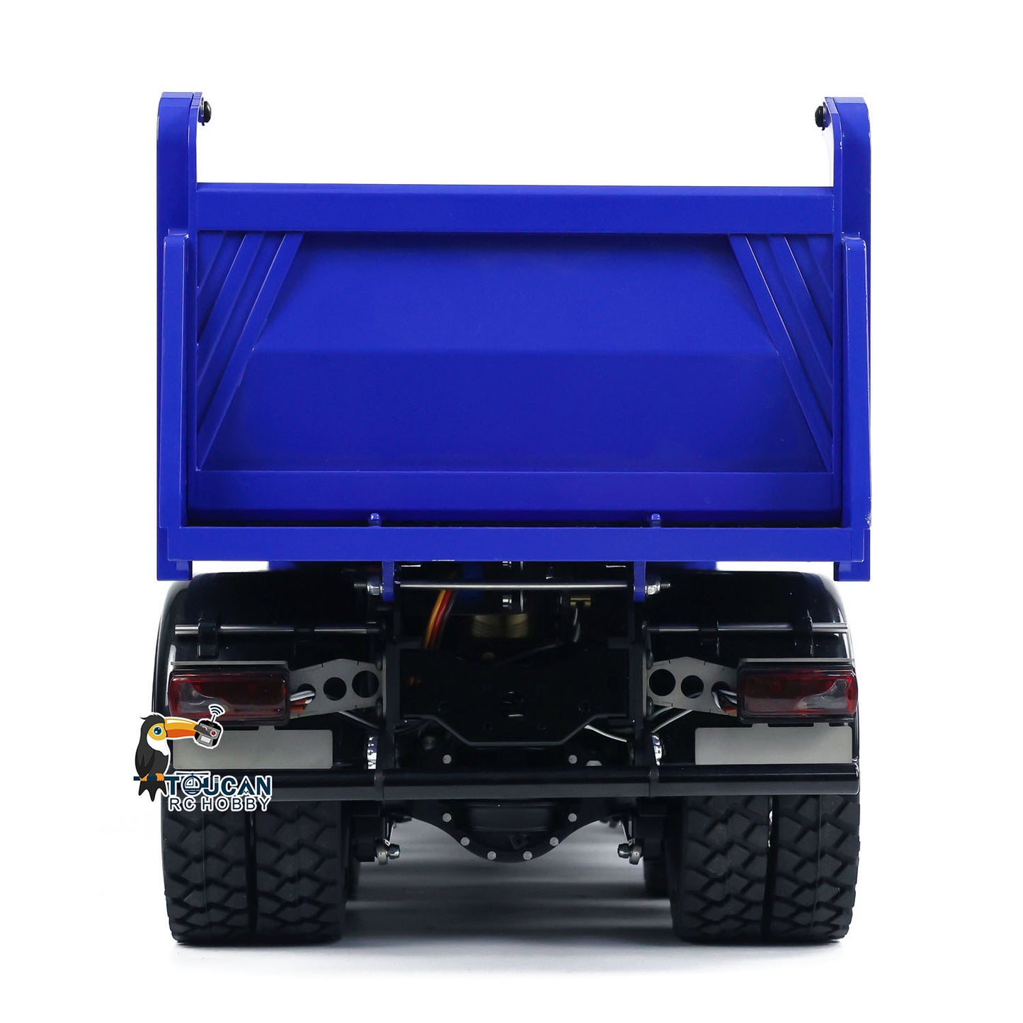 LESU 1/14 8x8 Metal Hydraulic RC Dump Truck 20130011 RTR Tipper Model FlySky I6S Radio Controller 2 Speed Transmission Brushless Motor Sound System