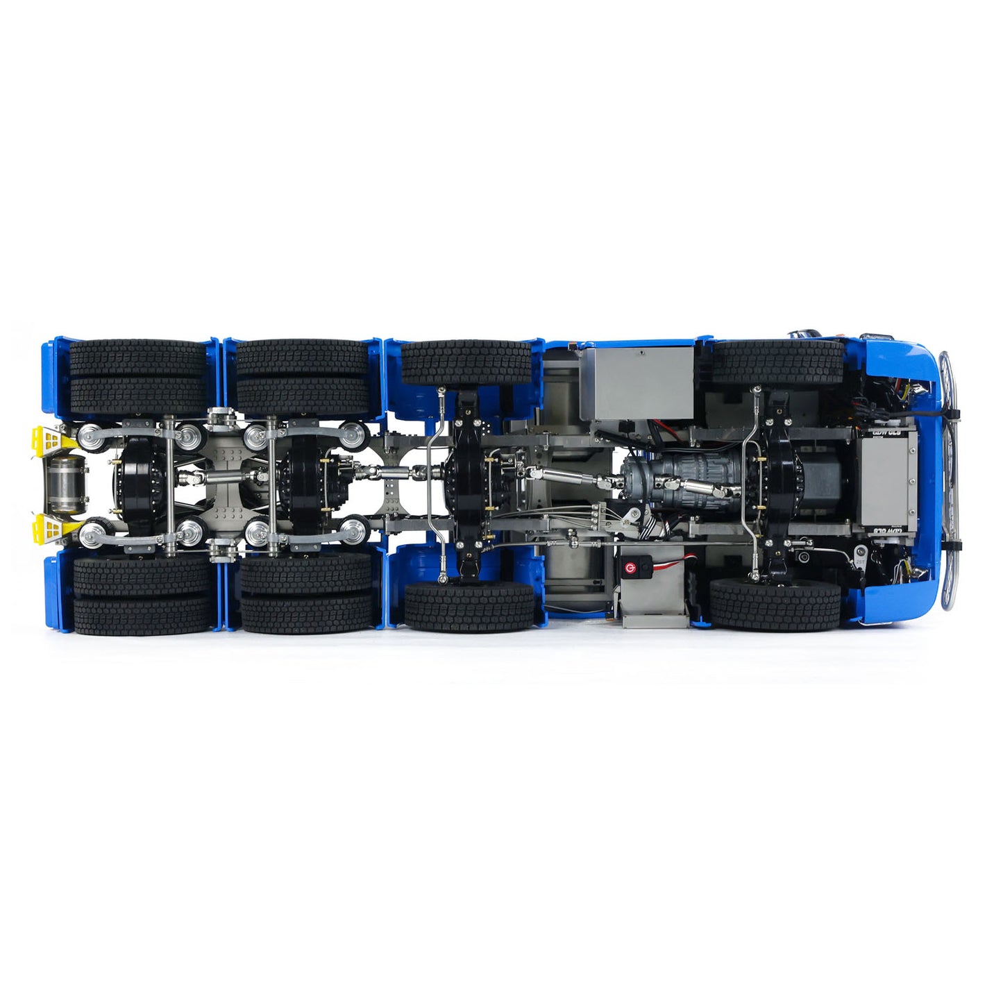 770S 1/14 Radio Control Tractor Truck 8x8 Metal Chassis Remote Control Lorry ST8 Battery