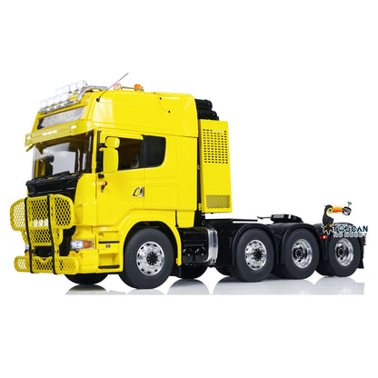 LESU 1/14 RC Tractor Truck 8X8 Radio Control Car Customized Model Metal Chassis DIY Light Sound PNP/RTR Versions for Options
