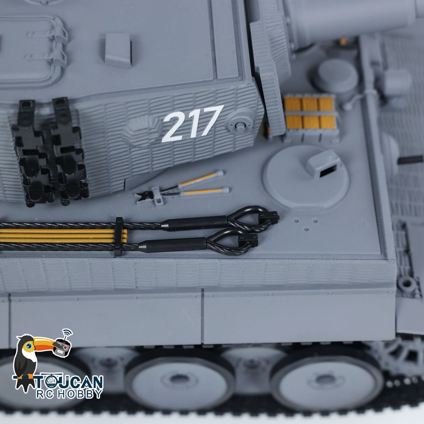 US Stock Taigen 1/24 RC Battle Tank Tiger I Remote Control Military Panzer Infrared Combat Armored Simulation Model DIY