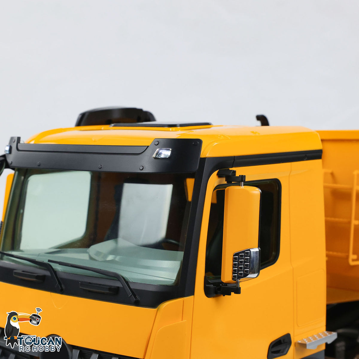 TOUCAN RC HOBBY Kabolite K3365/K3366 1/14 Metal RC Roll on off Dumper Truck RTR 8x8 Hydraulic Tipper Vehicle 2-Speed Transmission Light & Sound System FlySky ST8 Controller Square/U-shaped Bucket for Model Collector