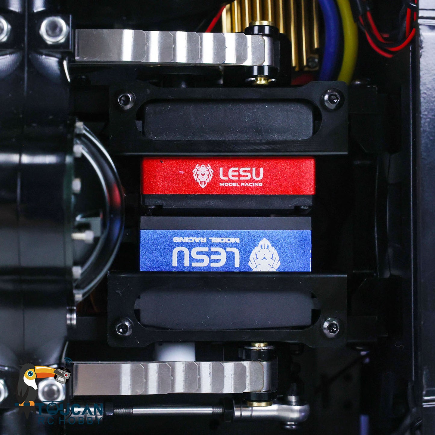 LESU 1/14 Remote Control Tractor Truck for 8X8 TOUCAN Tamiya Remote Control RTR Car Adults