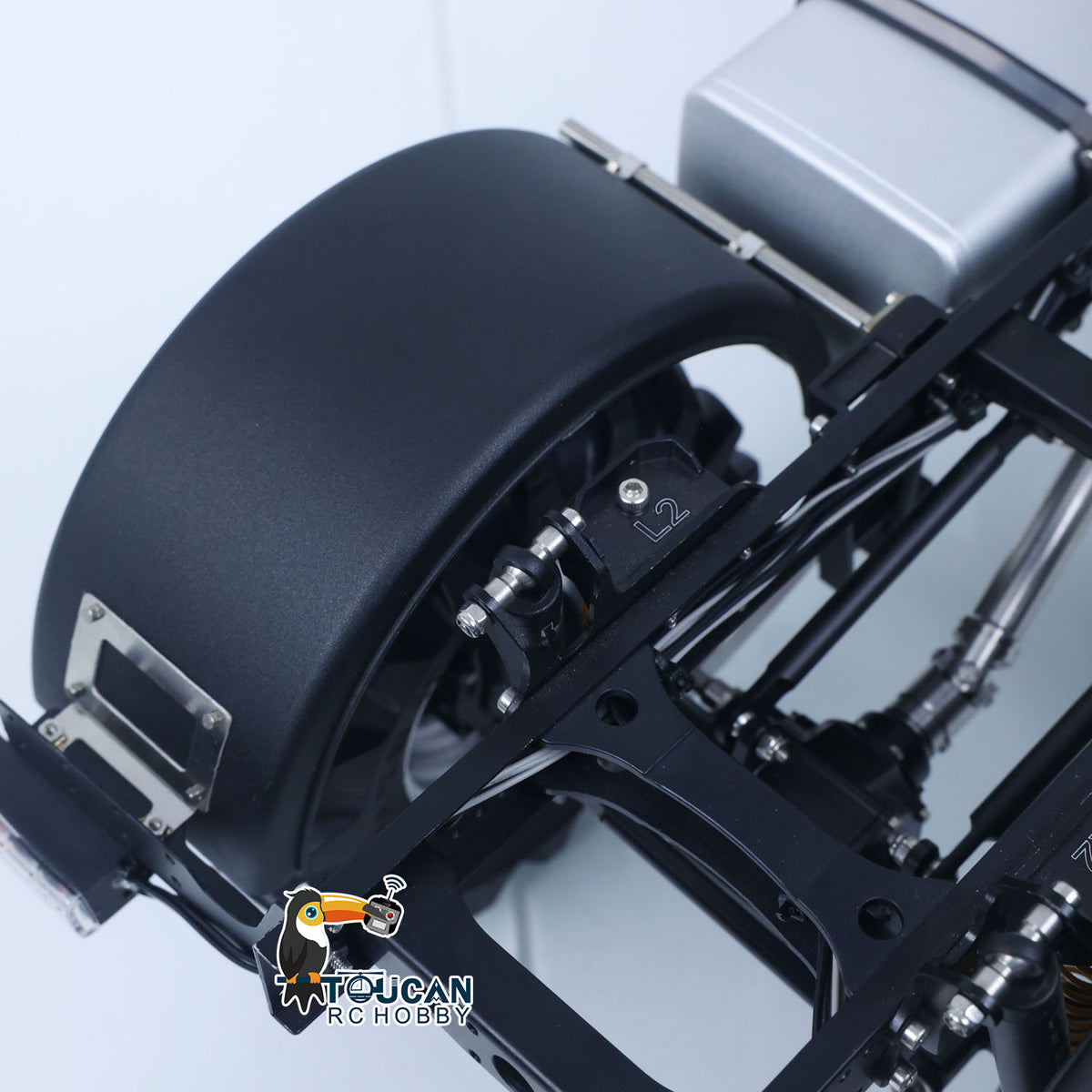 TOUCAN RC HOBBY LikeRC U535 Lite 4X4 1/14 Remote Control Rock Crawler Car RC Off Road Vehicle Metal Drive Shafts 2Speed Gearbox Brushless Motor ESC