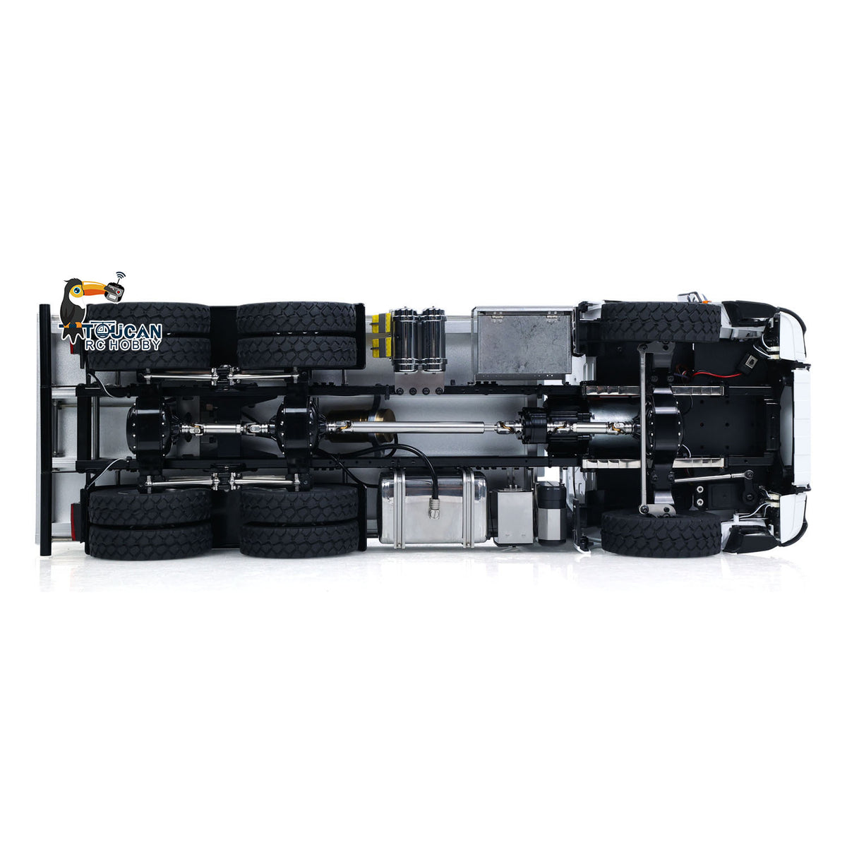 TOUCAN RC HOBBY US Stock MODO 1/14 RC Hydraulic Dumper 3348 - NO Lock Differential Axle Metal RTR