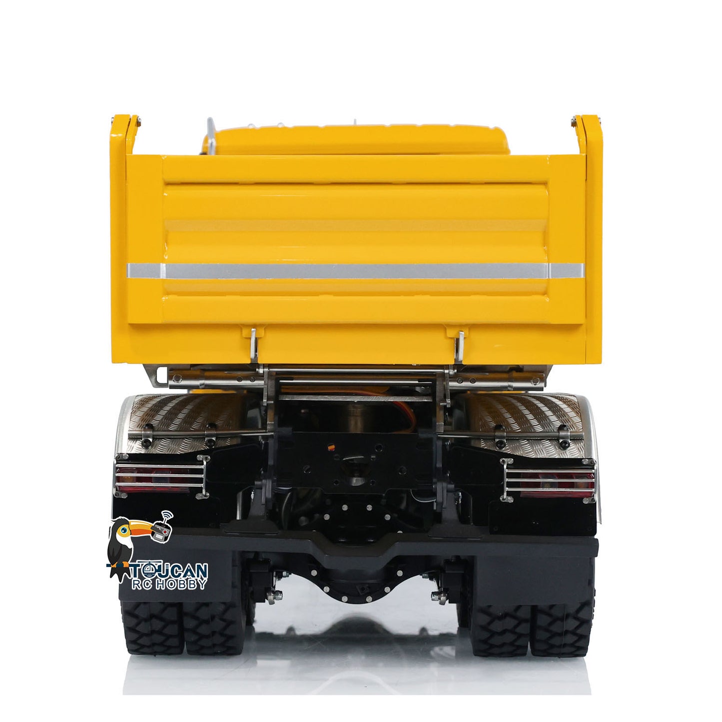 LESU 6*6 3-way 1/14 Metal RC Hydraulic Dump Truck Radio Controlled Tipper Electric Car DIY Model 3-speed Transmission