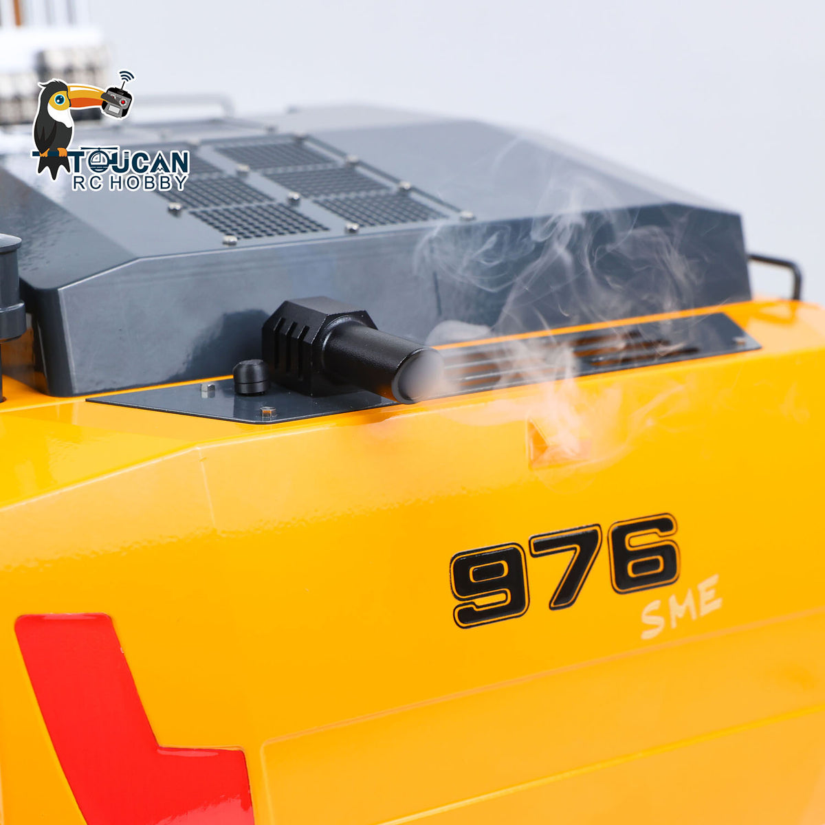 TOUCAN RC HOBBY LR976 1/12 Metal RTR RC Hydraulic Excavator 6-Way Valve Dual Pump Brushless Motor Quick Coupler PL18EV Lite Controller Smoke Light Sound