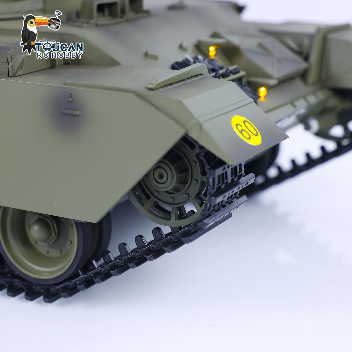 IN STOCK Tongde 1/16 RC Infrared Battle Tank Remote Controlled Panzer Centurion MK5 Electric Tanks Combat System Painted Assembled Model