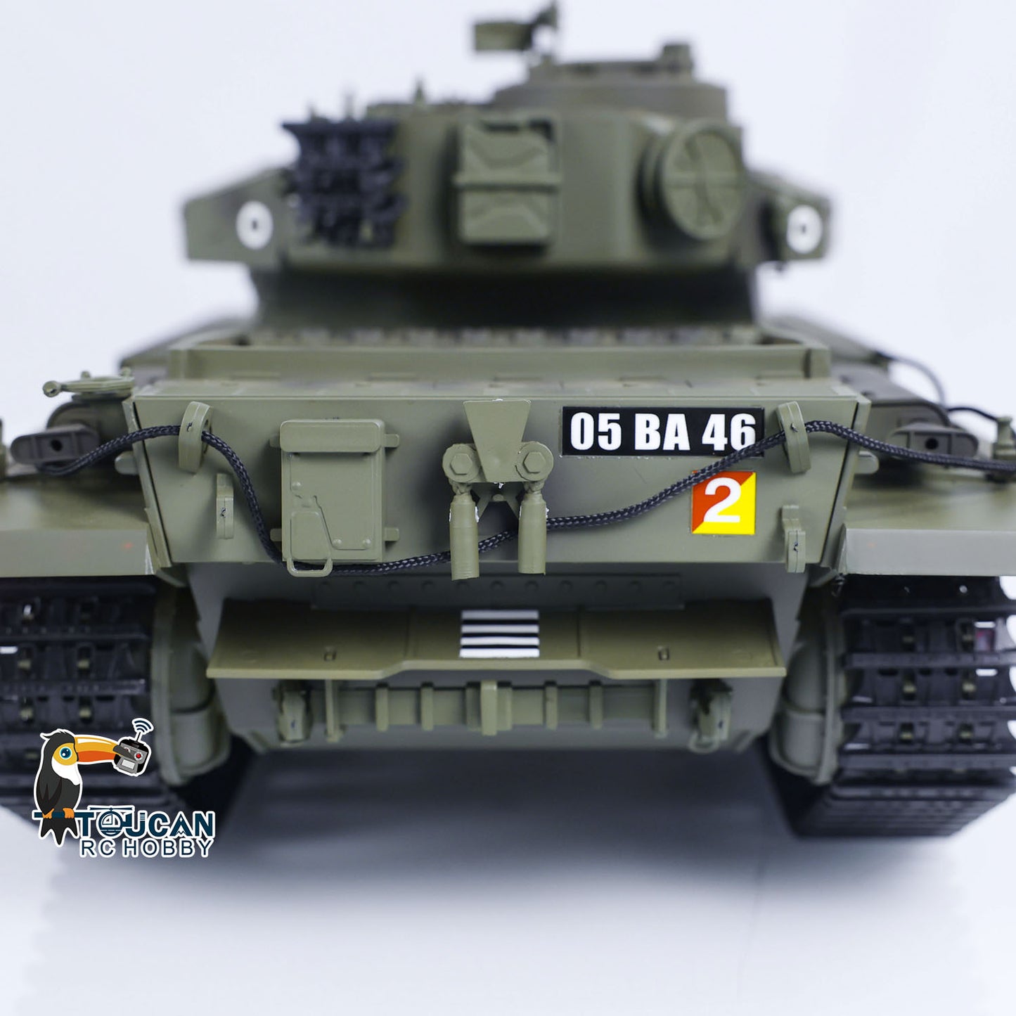 US Stock Tongde 1/16 RC Infrared Battle Tank Centurion MK5 Electric Remote Controlled Panzer Model Combat System Smoke BB Unit