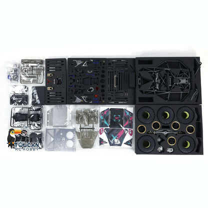 IN STOCK Capo U4 CD1582X Queen 1/8 RC Crawler Car Remote Control Racing Climbing Vehicles Kits 2 Speeds Unassembled Unpainted