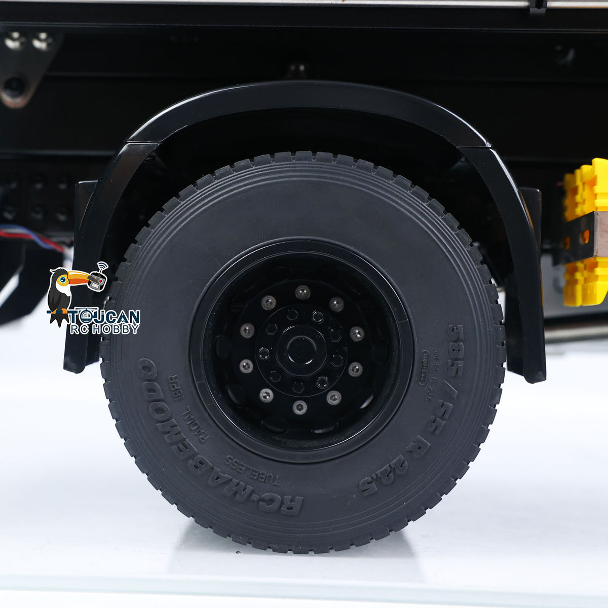 TOUCAN RC HOBBY Double E 500G E022 1/14 4x4 RC Dump Truck Electric Lifting 2Speed RTR Tipper Metal Axle Magnetic High Roof Battery Radio Light