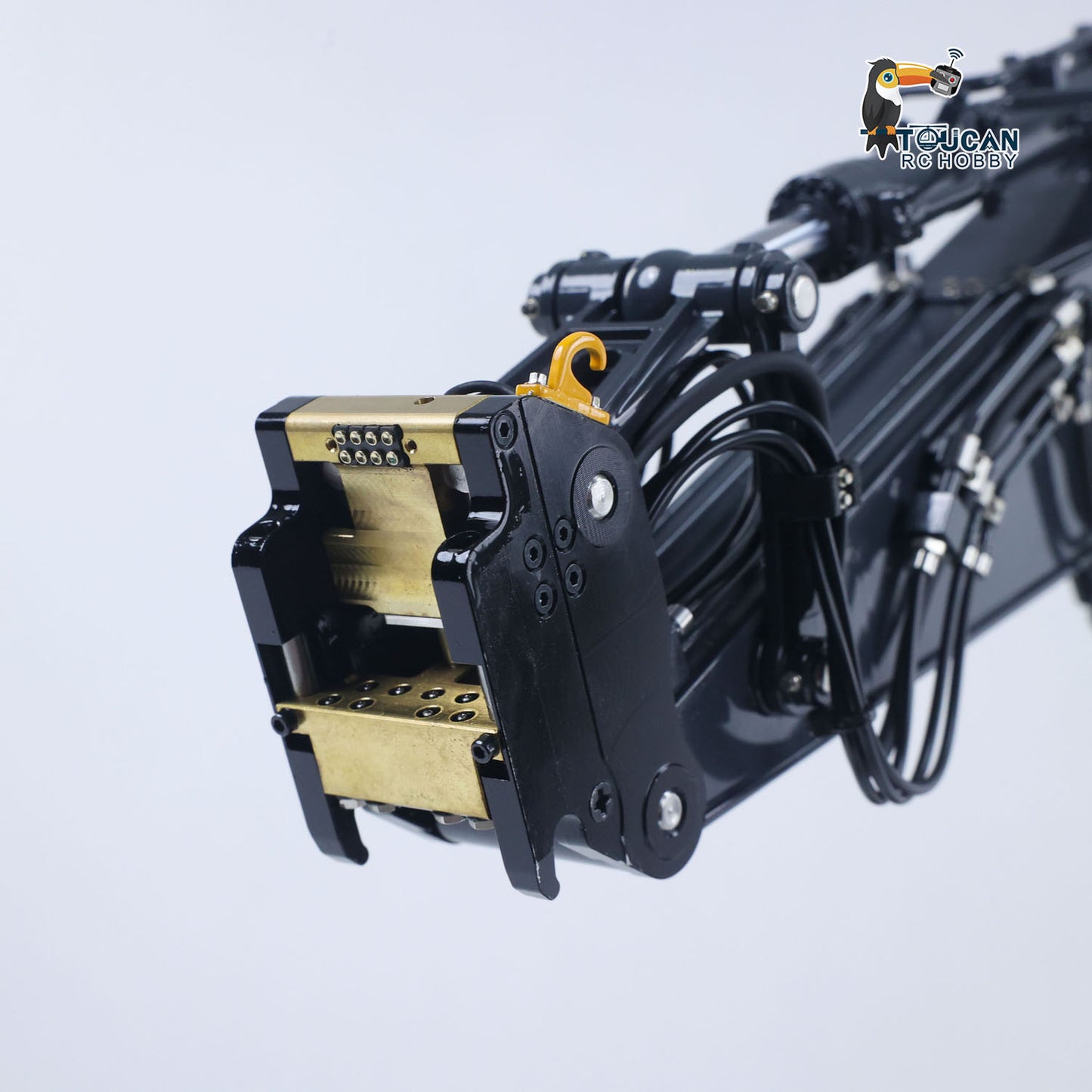 In Stock Metal 1/14 Super Frog Remote Control Hydraulic Excavator E400 Pro 9CH Valves RC Digger Stainless Steel Arm Frsky XE Radio