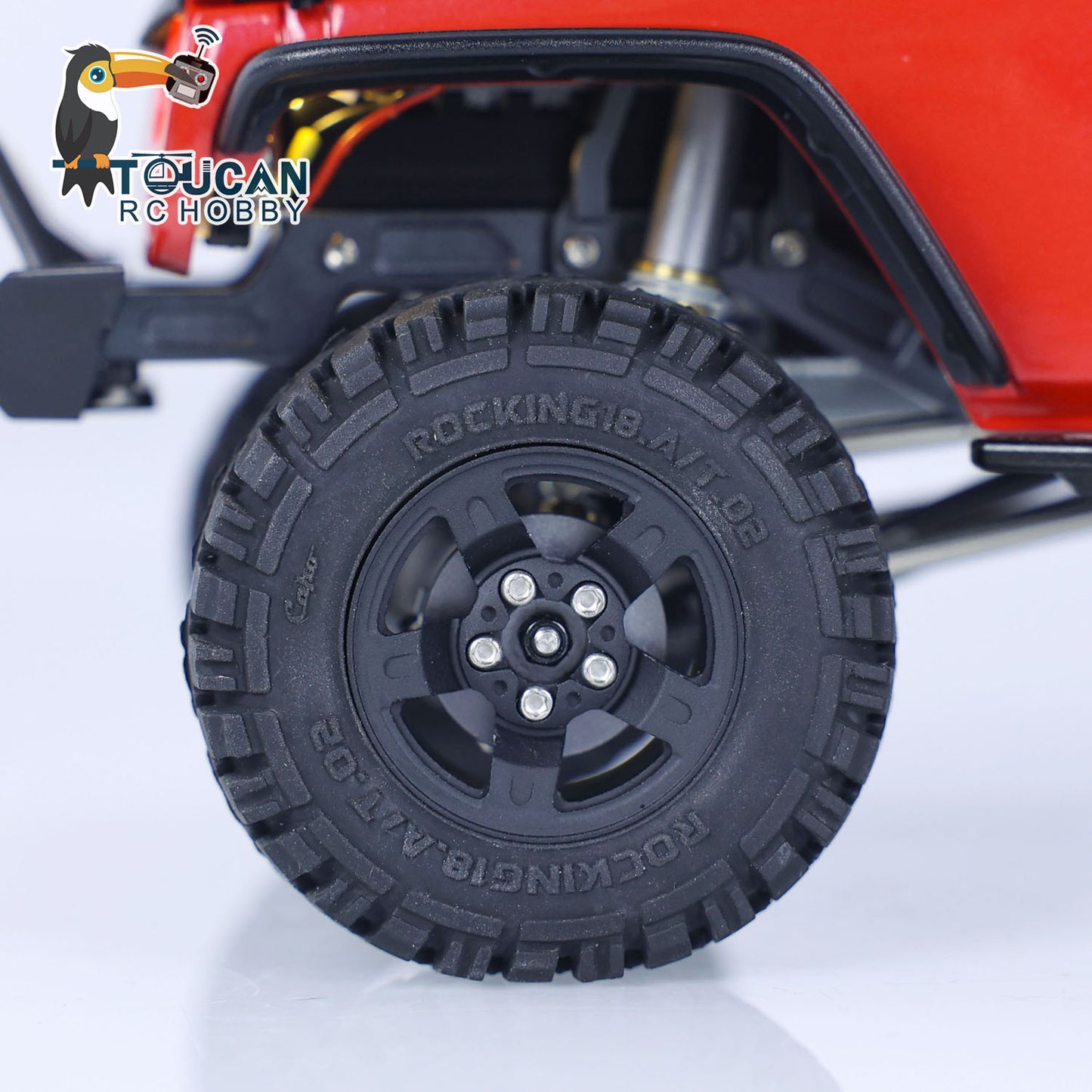 Capo 1/18 RC Crawler Car CUB2 RTR Painted Assembled Remote Control Climbing Vehicle 2-Speed Transmission Light Sound ESC