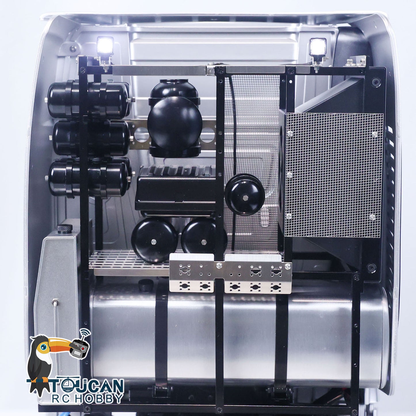 TOUCAN 1/14 8x8 RC Tractor Truck Metal Chassis High-Quality DIY Remote Control Car