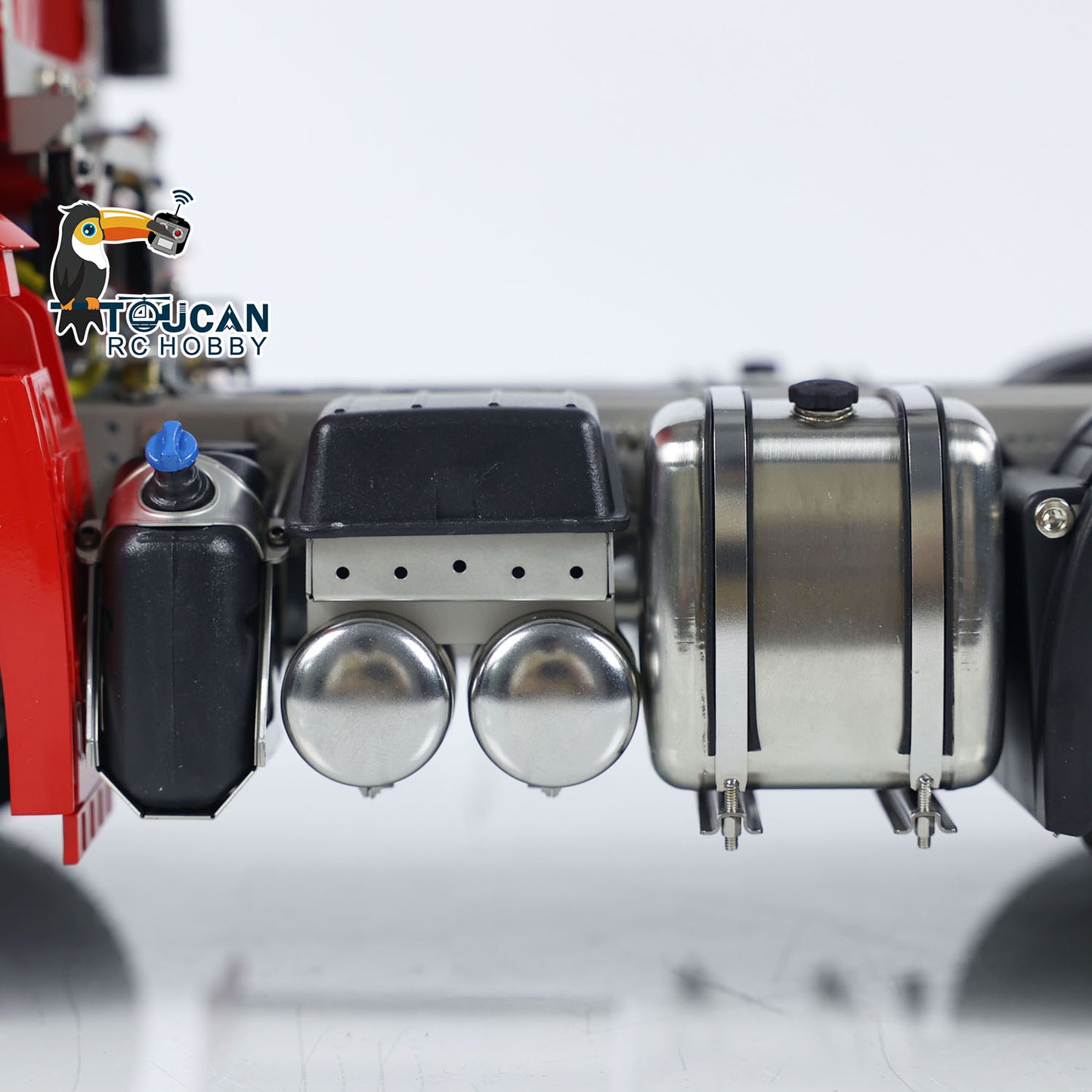 1/14 Metal Chassis RC Tractor Truck RTR 6x6 Remote Control Car 3-speed Gearbox Painted Assembled Model K3362 Ready to Run