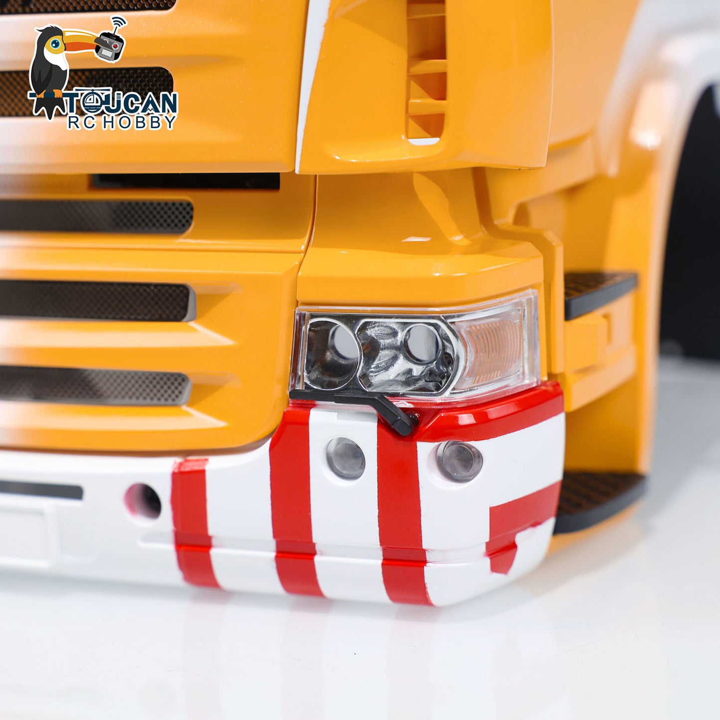 Plastic R620 High-roof Cabin RC Car Shell for 1/14 6x6 6x4 Remote Control Tractor Truck Electric Car Vehicle Painted Unassembled