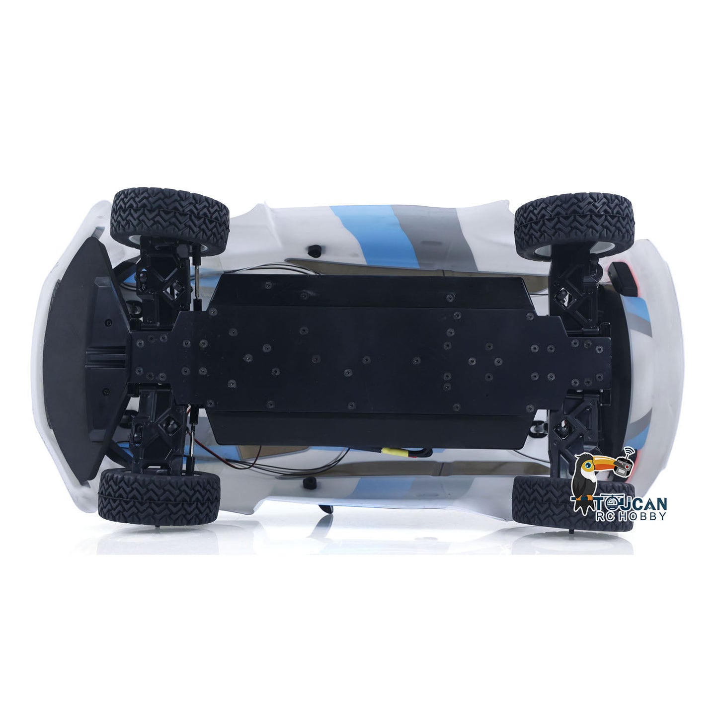 US Stock 1004 1/10 70KM/H 4*4 Remote Control Rally Car RC Brushless Electric Racing Vehicle Hobbywing 60A ESC 3 Differentials Metal Gears