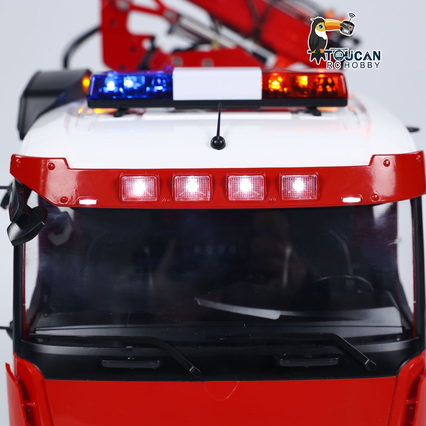 TOUCAN 8x8 1/14 RC Hydraulic Crane Tractor Truck Fly Jib Remote Control Cars Model