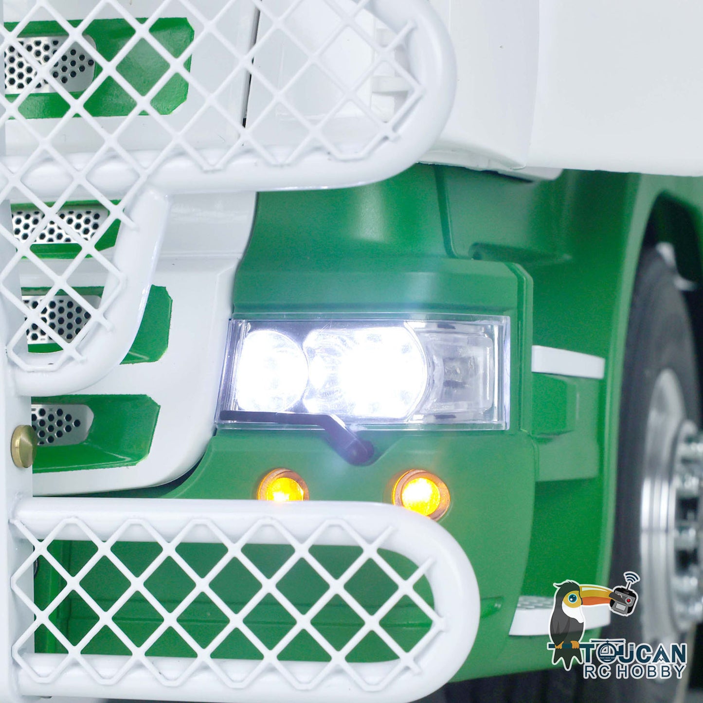 1/14 TOUCAN RC Tractor Truck for 6x6 Remote Control Cars Metal Chassis