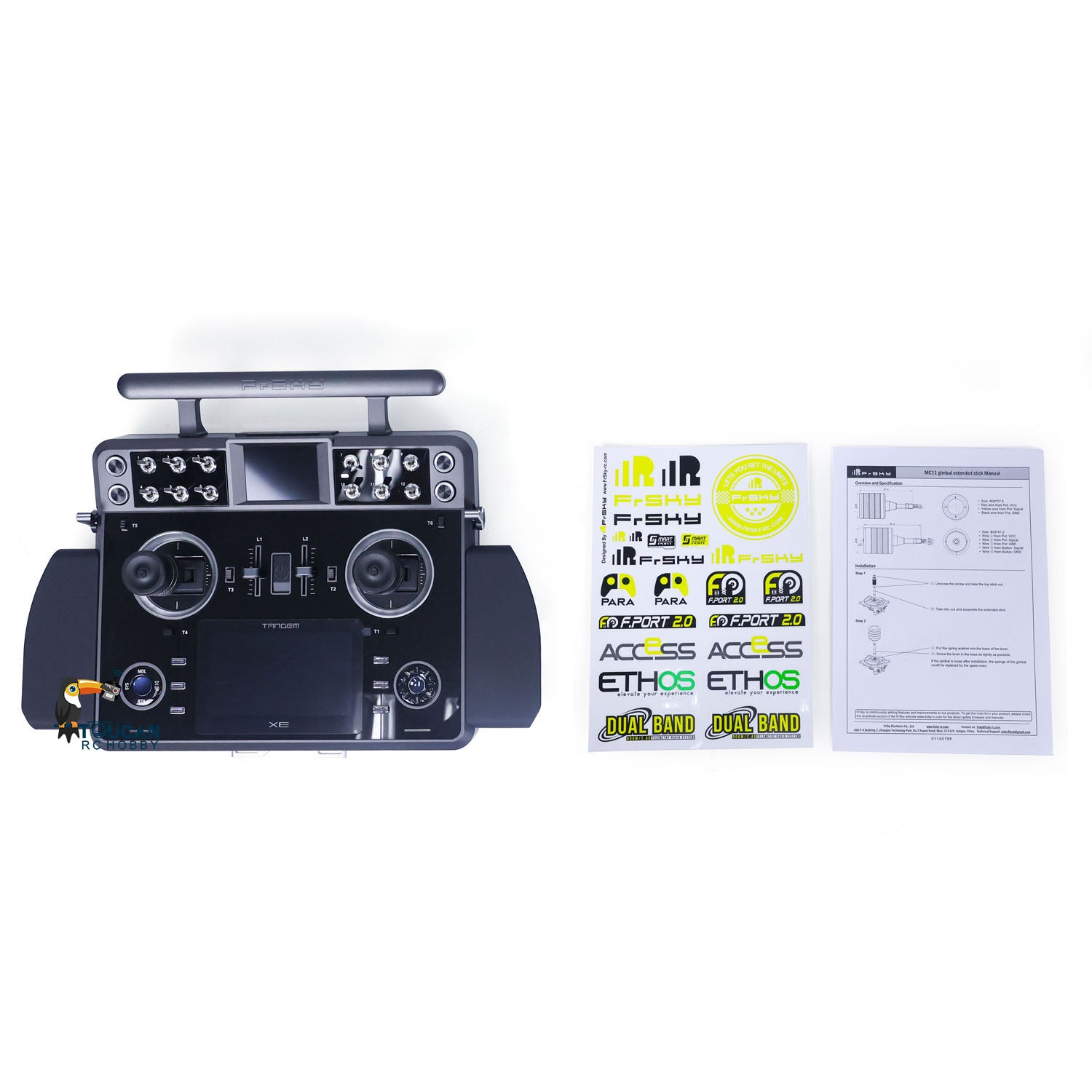 In Stock FrSky Tandem XE 24 Channels Transmitter Remote Control 3D Gim In Stock FrSky Tandem XE 24 Channels Transmitter Remote Control 3D Gim