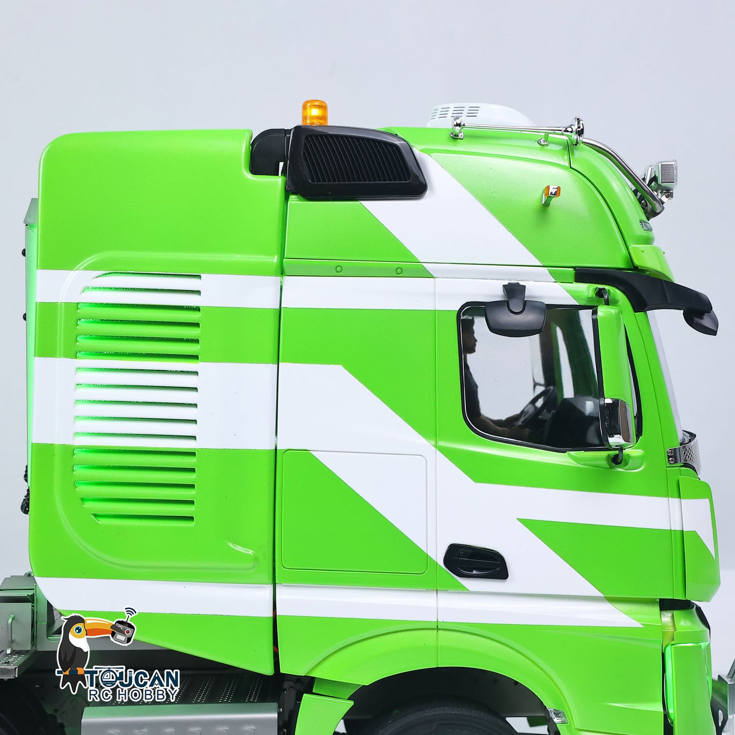 Unitru-01 3363 1/14 RC Tractor Truck 10*10 Metal Chassis Smoke ST8 Radio Differential Lock Light