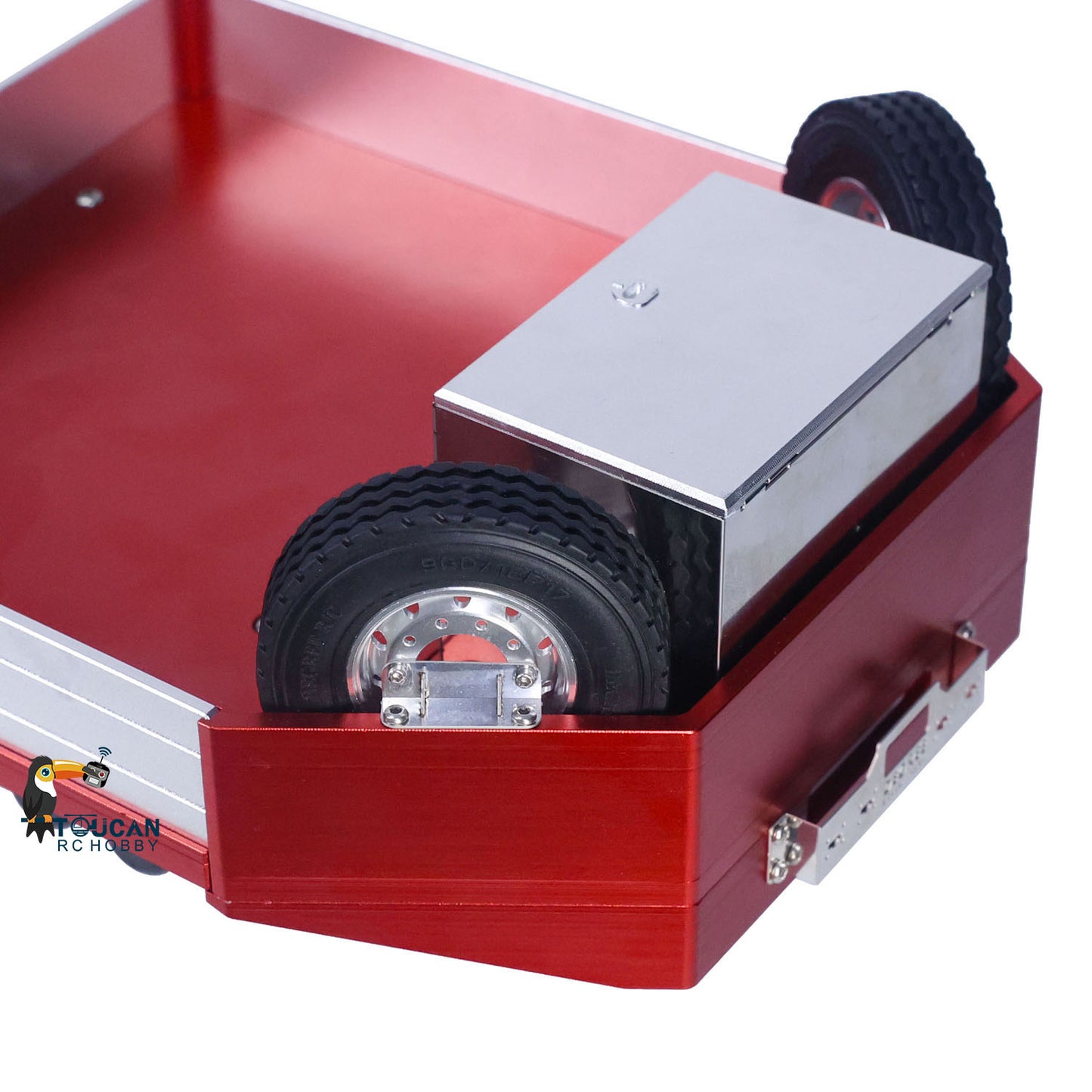 Degree 996 8 Axles Metal Painted 1/14 RC Hydraulic Trailer Remote Control Truck Model 5+3 Hydraulically Suspended Truck