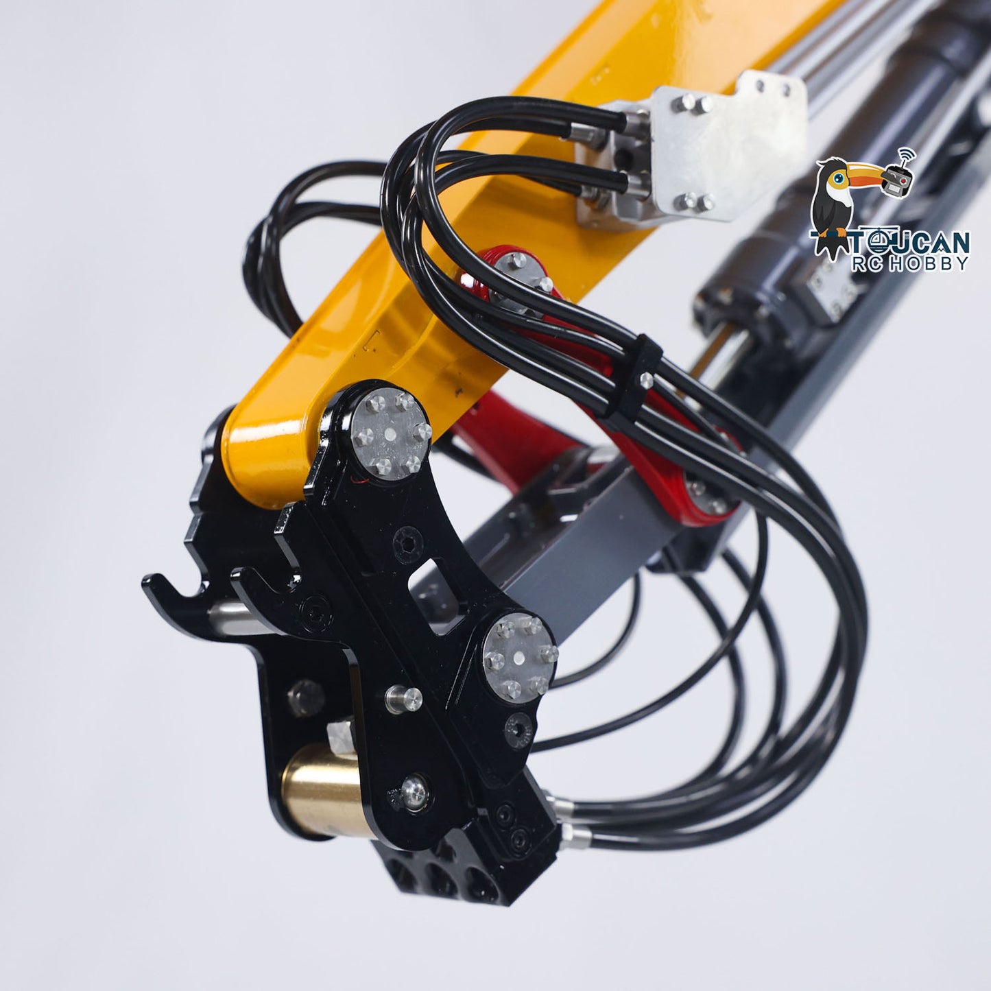 Second Hand 1/14 RC Full Hydraulic Demolition Excavator LESU LR960 Digger Battery Frsky XE