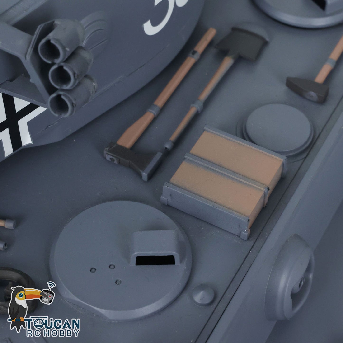 Fast Free Shipping Henglong 1/16 Scale 7.0 Upgraded Metal Version German Tiger I RTR RC Tank 3818