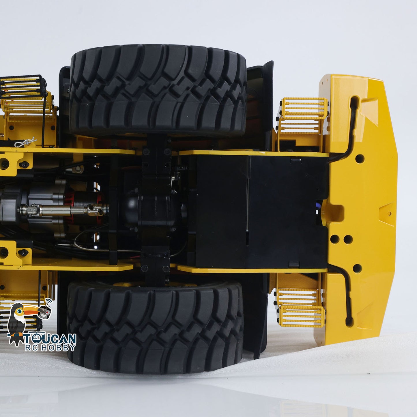 1/14 Metal RC Hydraulic Loader E260L Remote Control Construction Vehicle Flysky ST8 Radio Lock Differential Axle Fork Quick Coupler Light Sound ESC Battery