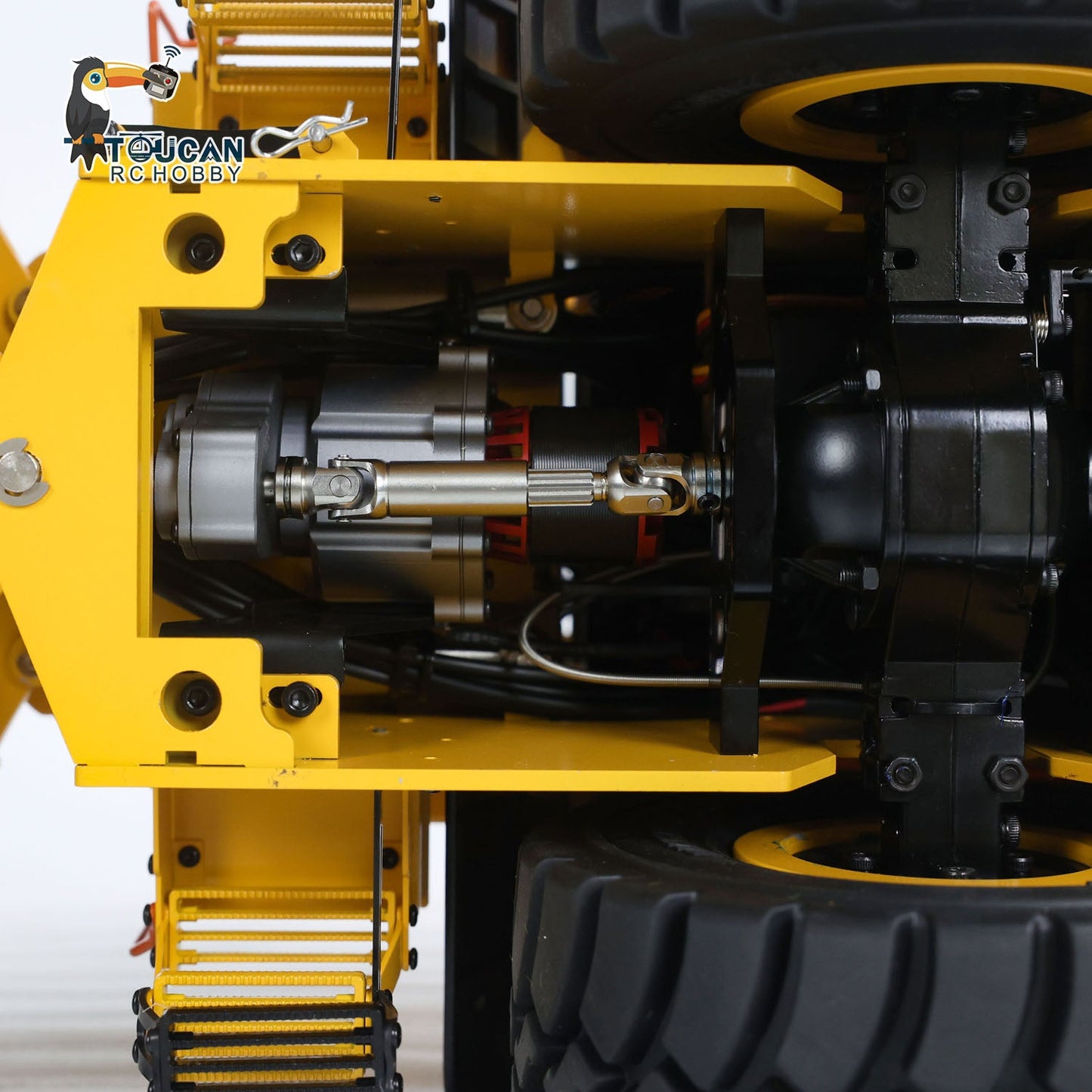 US Stock MTRC 1/14 RC Hydraulic Loader E260L RTR Model Metal Radio Control Heavy Machine Car Construction Vehicles ST8 Radio Battery