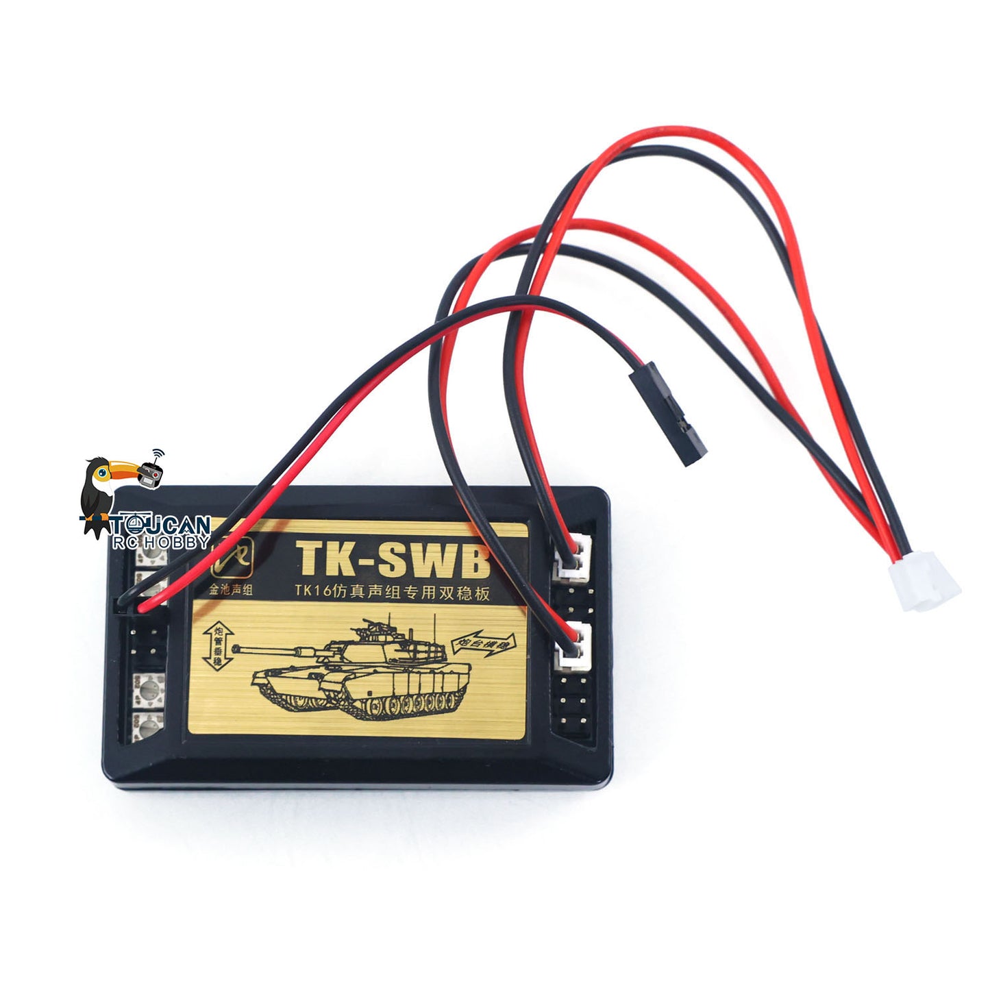 HengLong 1/16 RC Tank Upgrade Modify TK16 Mainboard Sound Board Turret 360DegreesRotation Refit SWB Stabilizer Vector Shooting